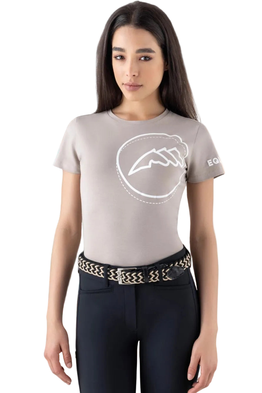 Equiline T-Shirt Cubry Dove