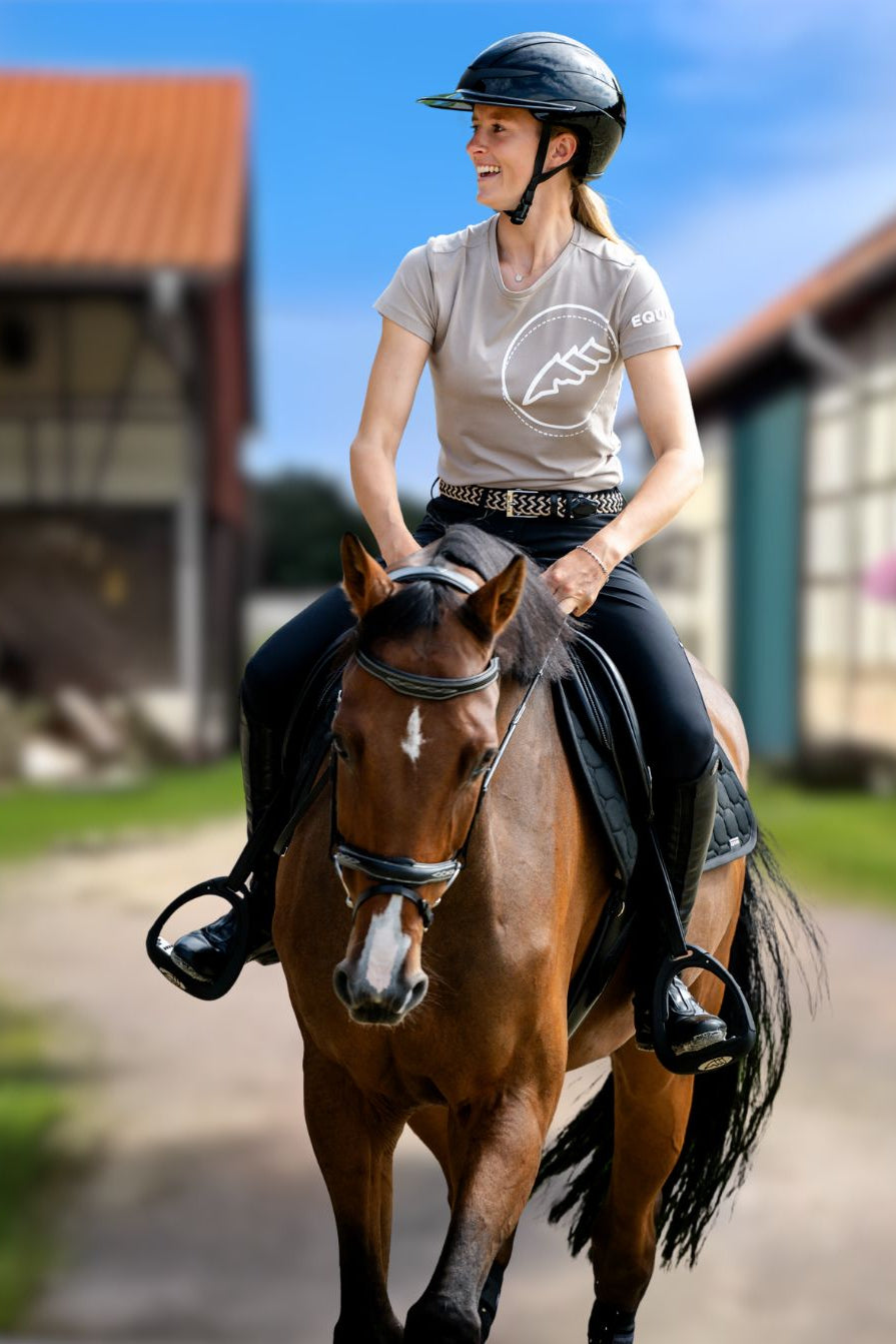 Equiline T-Shirt Cubry Dove
