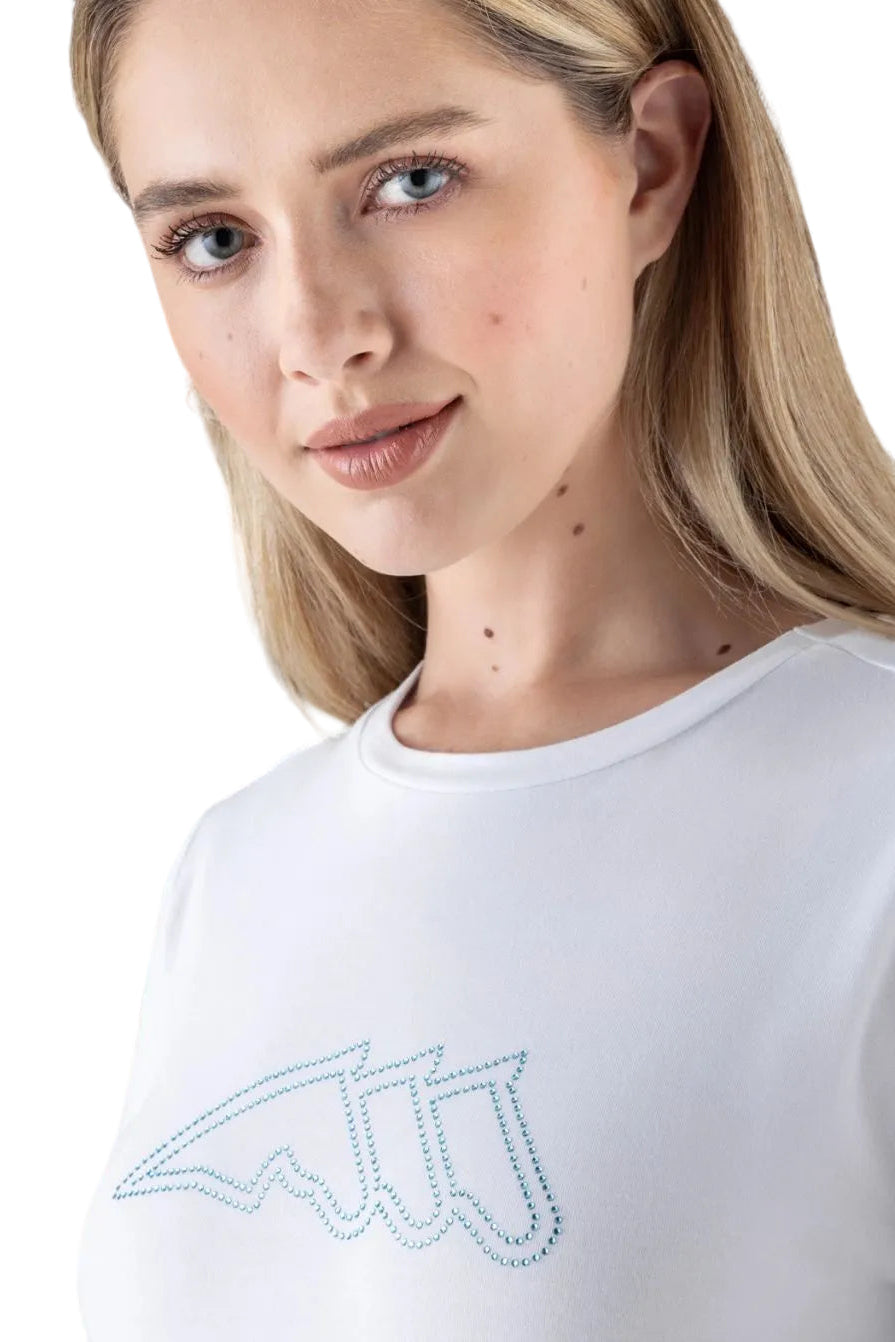 Equiline T-Shirt Gosbig White