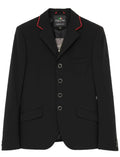 Equiline Men's Competition Jacket Giacca Black Red
