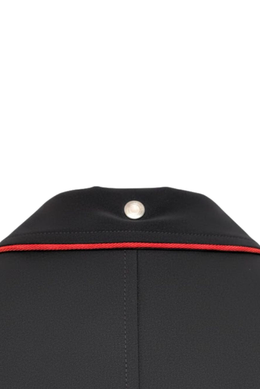 Equiline Men's Competition Jacket Giacca Black Red