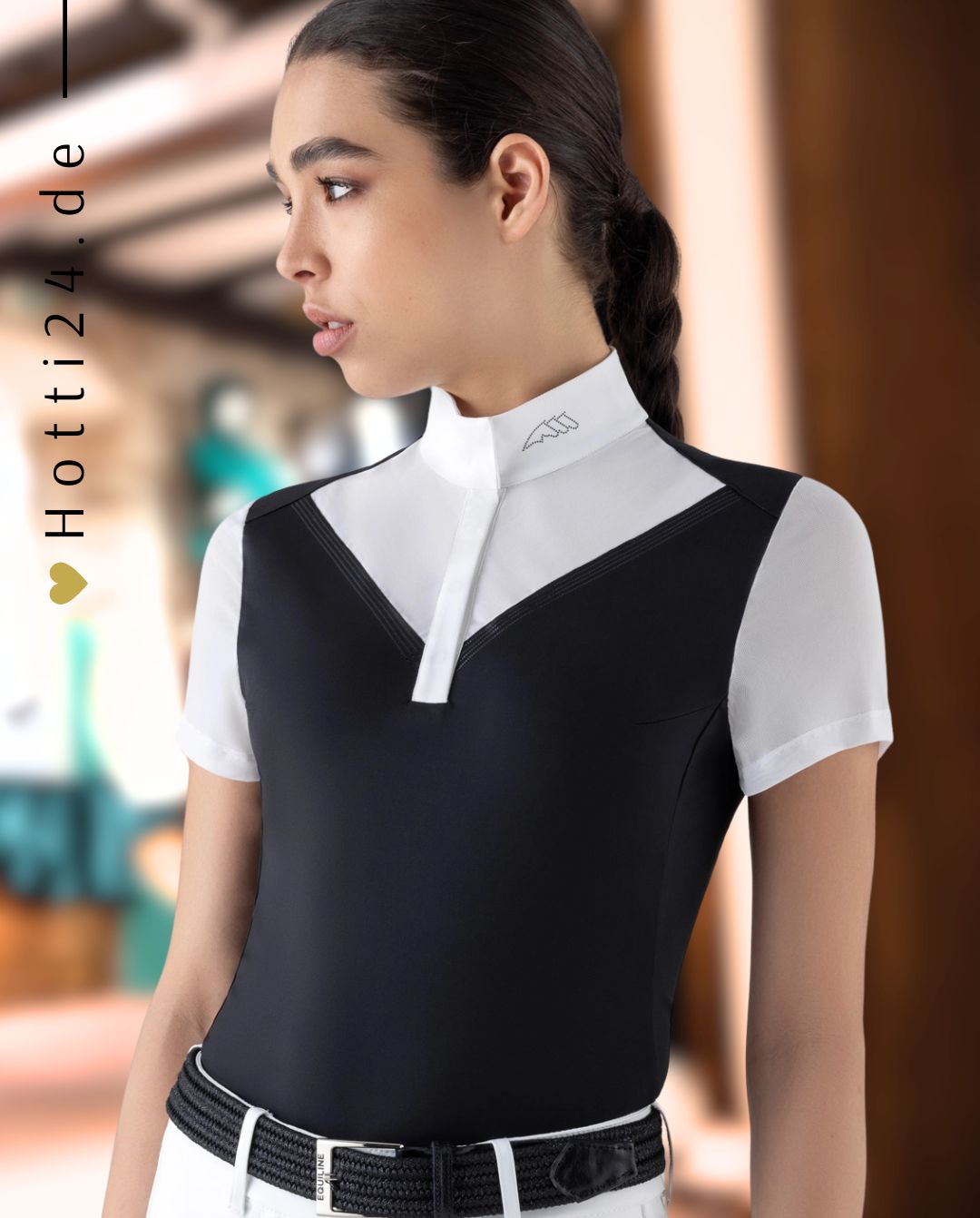 EQUILINE »Turniershirt Gusteg Black