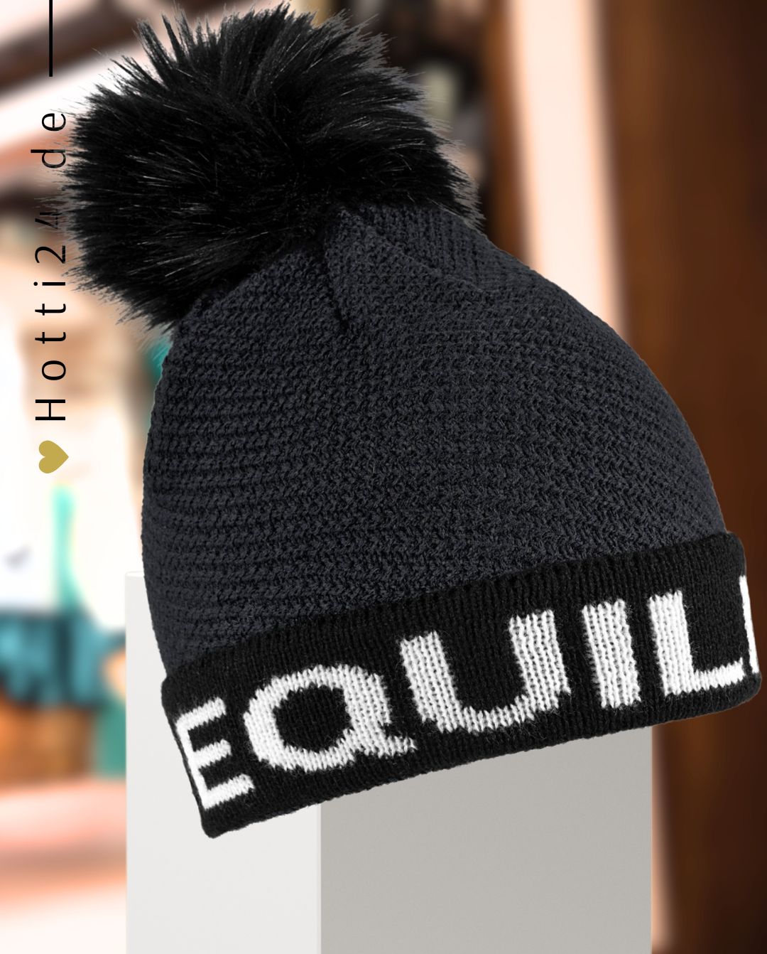 EQUILINE »Mütze Cliffecp Black