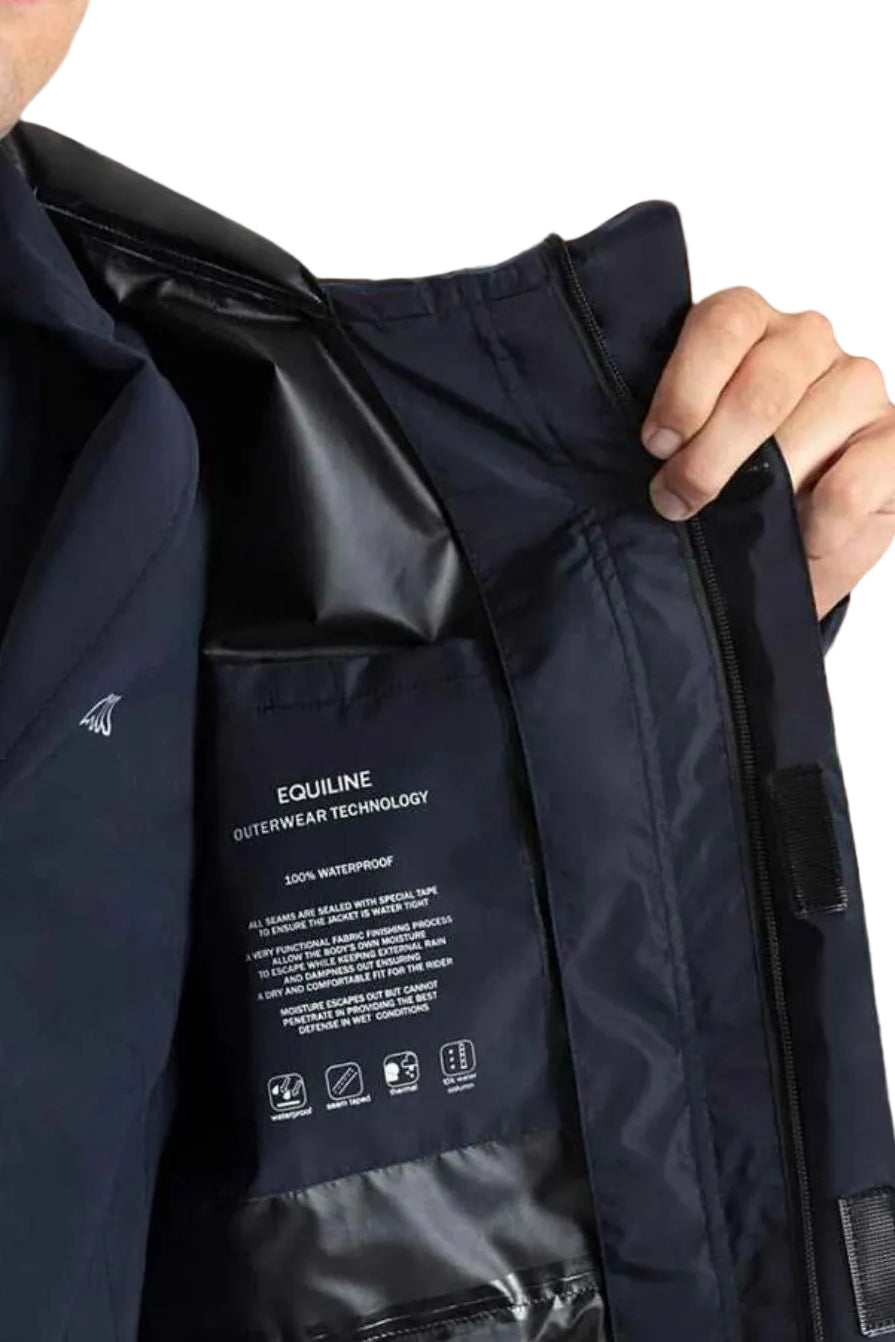 Equiline »Unisex Rain Jacket Rawek Blue