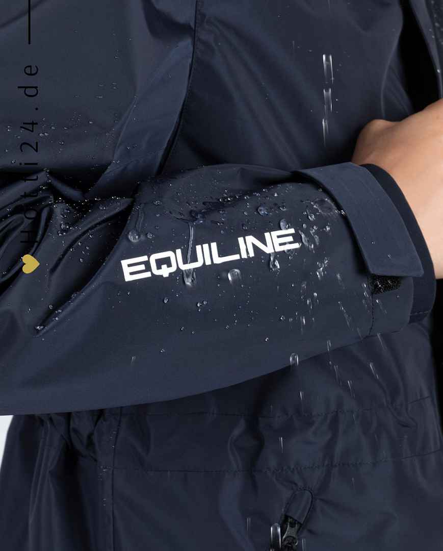 equiline unisex regenjacke rawek ec018pq10103-002 blau