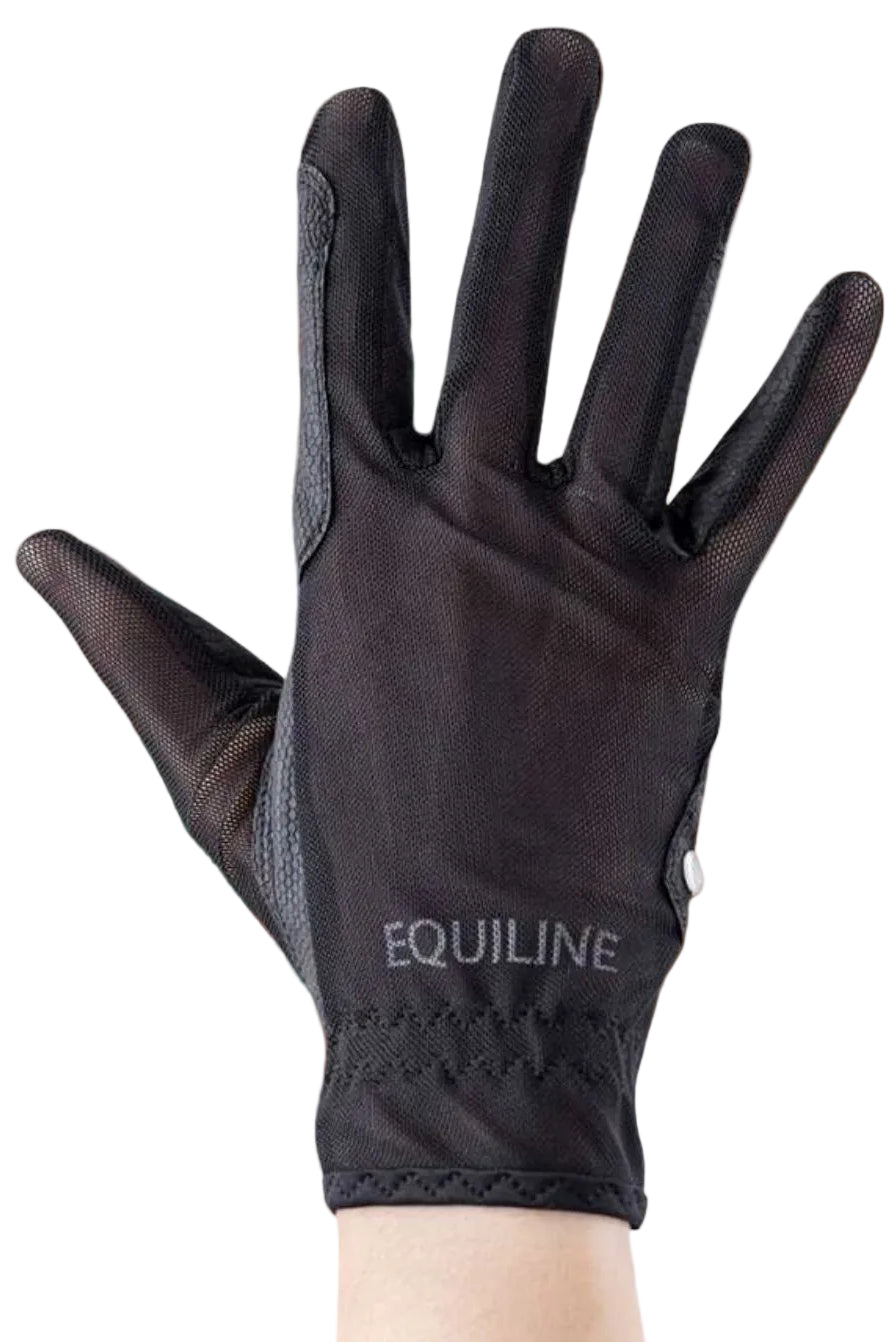 Equiline »Unisex Riding Gloves Summer Black