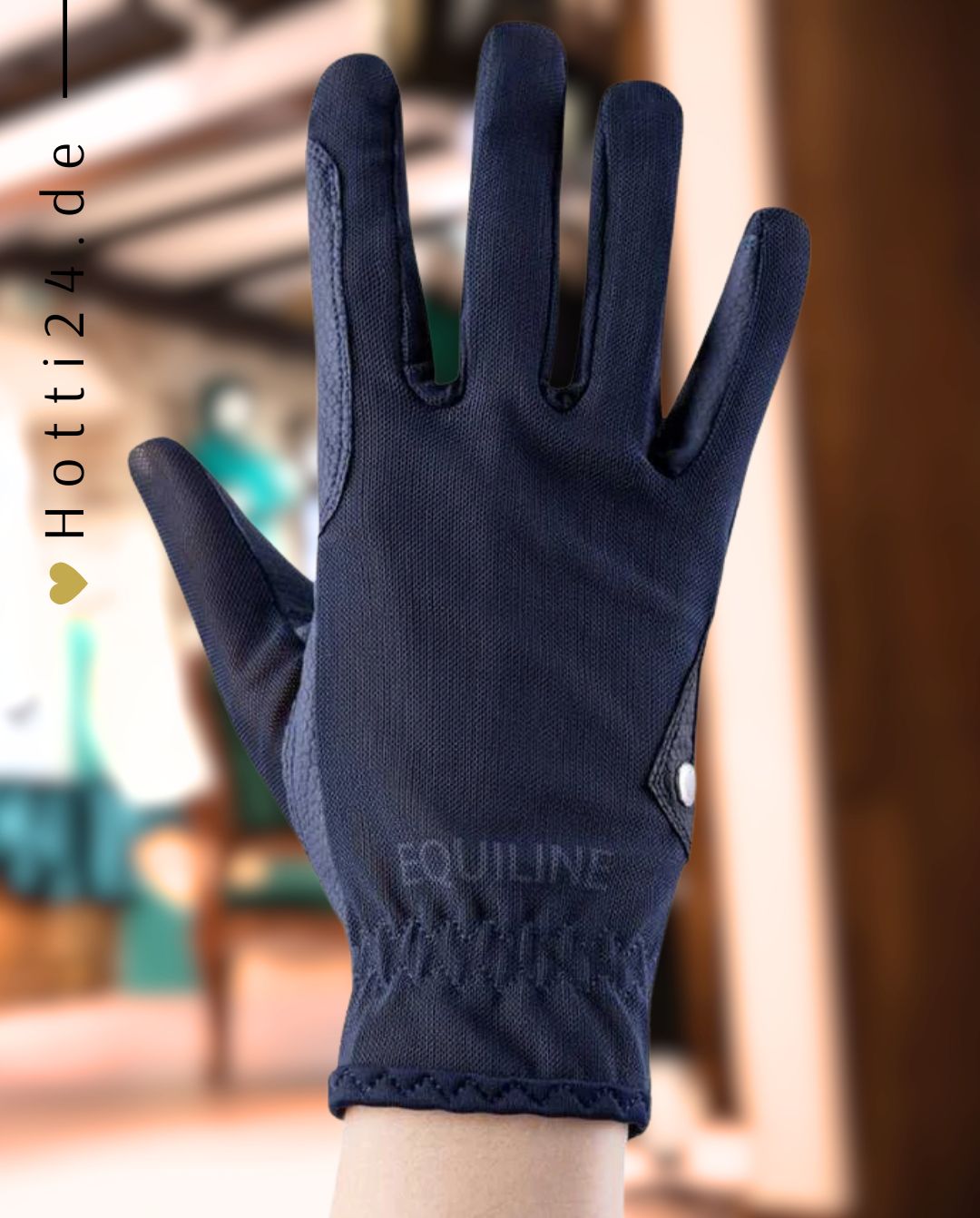 EQUILINE »Reithandschuhe Sommer Blue