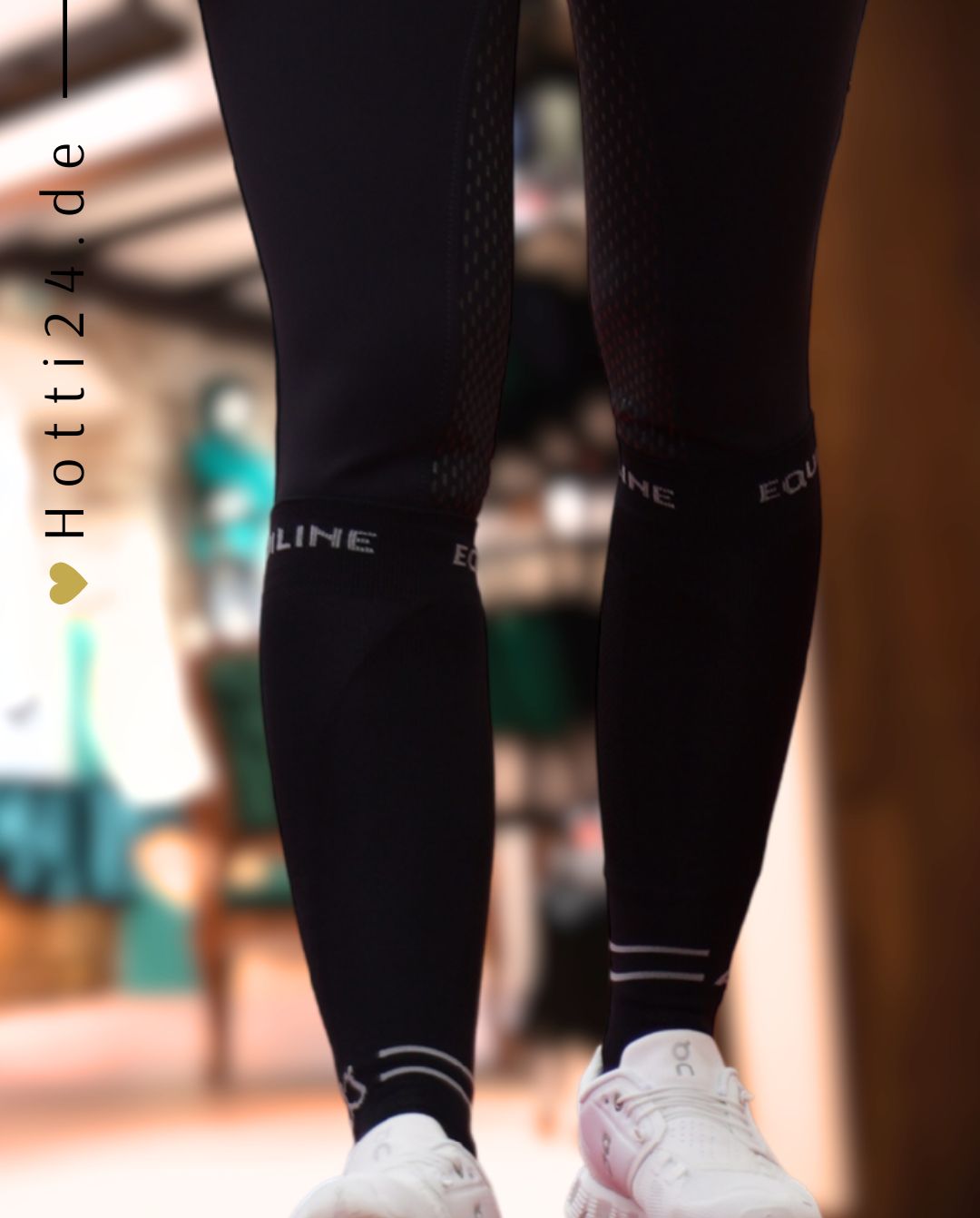 EQUILINE »Reitsocken Ebele Black