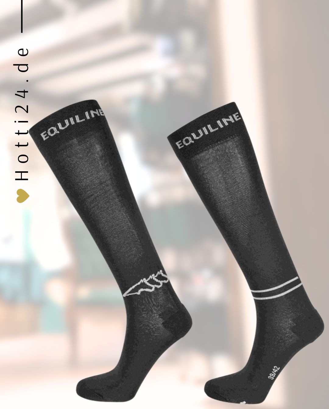 EQUILINE »Reitsocken Ebele Black