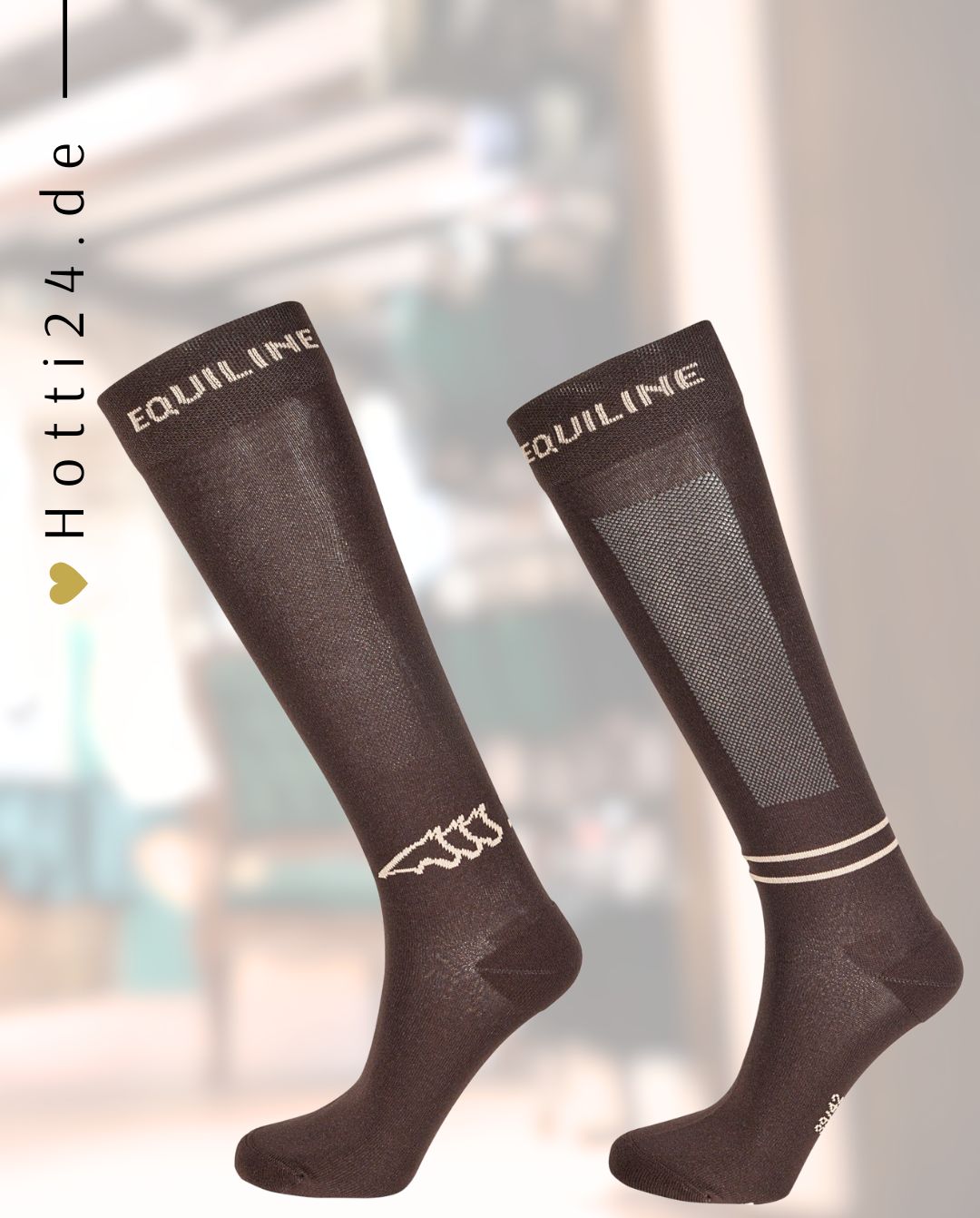 EQUILINE »Reitsocken Ebele Brown