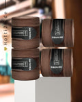 Equiline »Wickelbandagen Polo 4er Set Brown