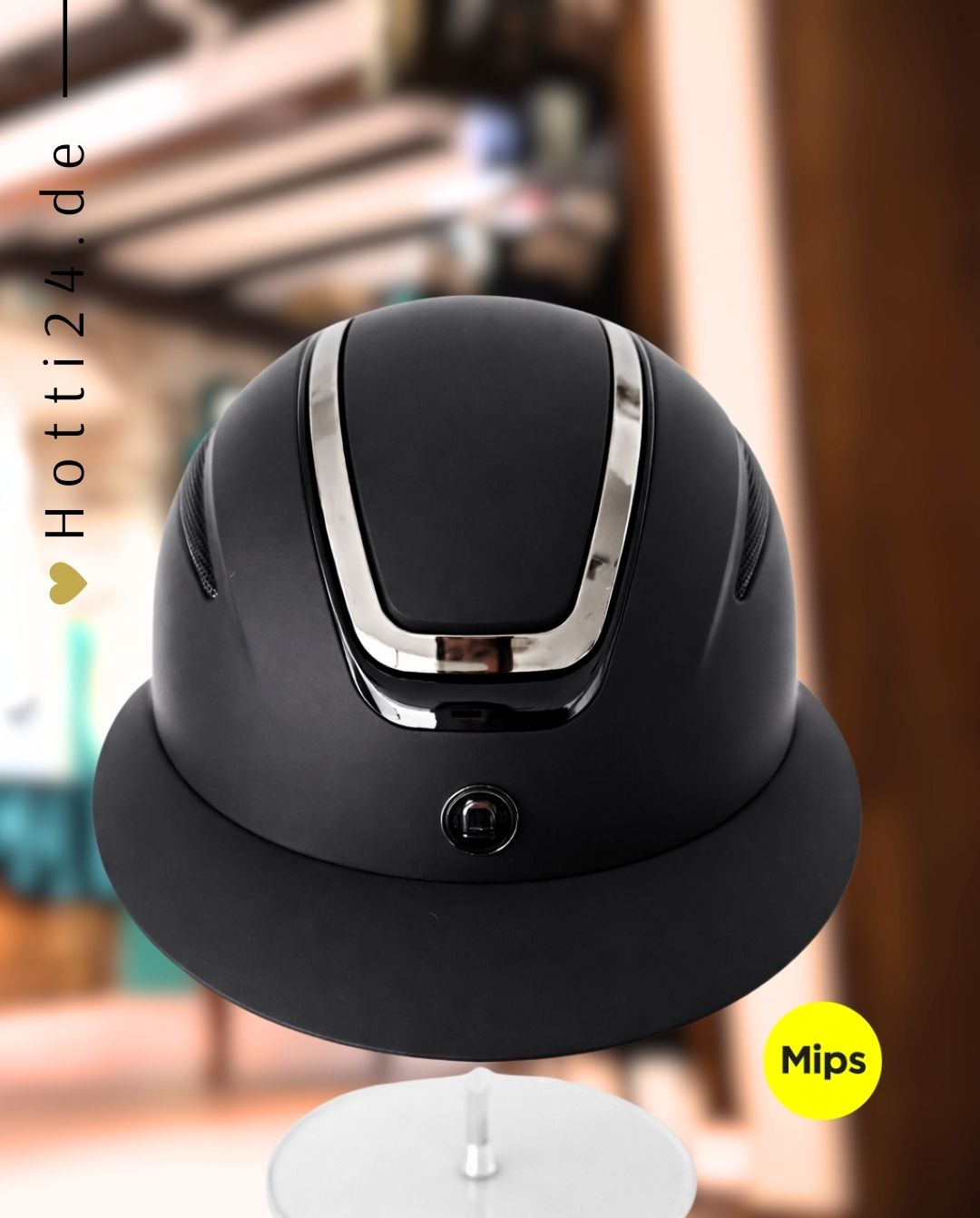 Equipage »Reithelm Guardian Mips Black Matt