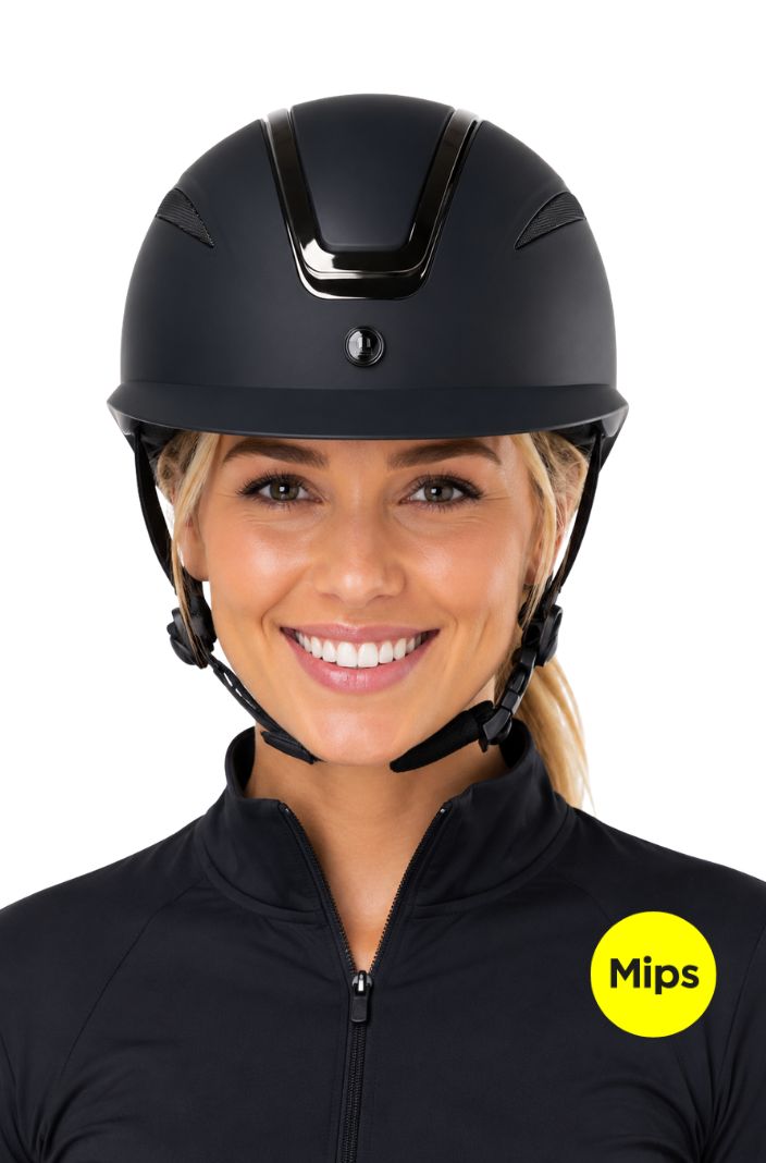 Equipage »Riding Helmet Guardian Mips Black Matt