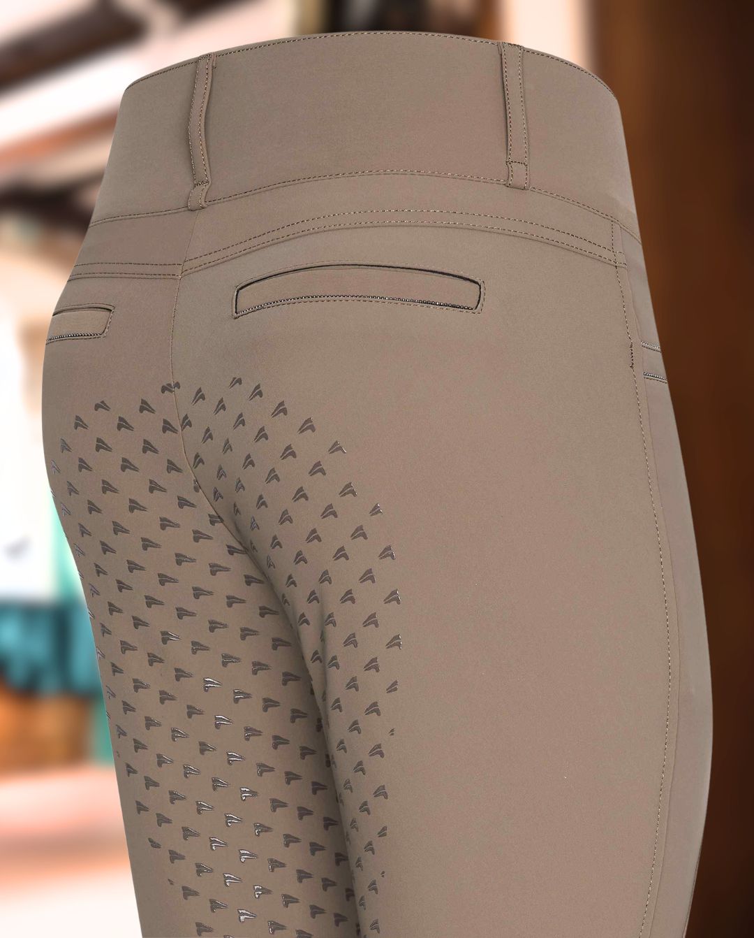 EURO STAR »Reithose ESAmara FullGrip Taupe