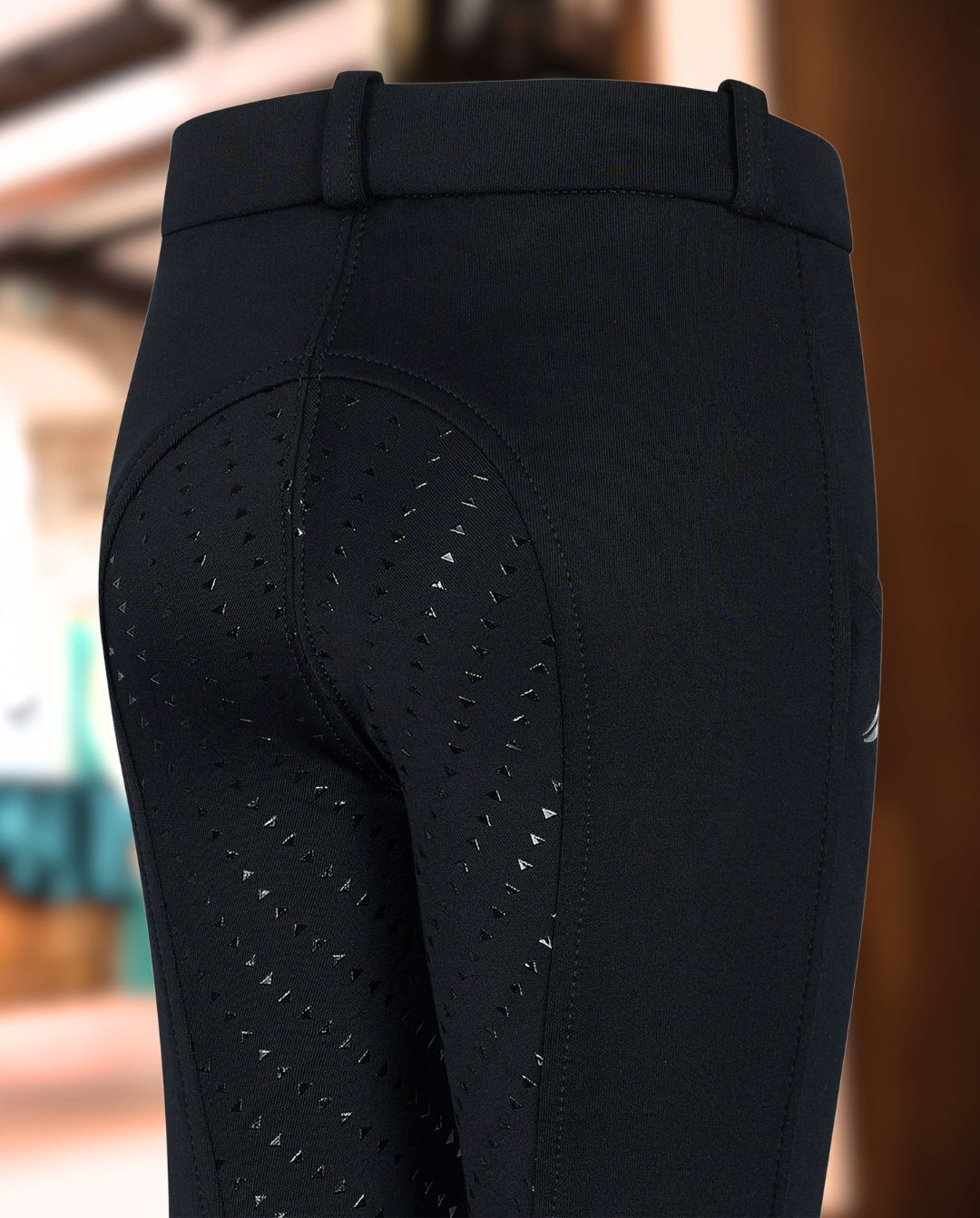 EURO STAR »Kinder Reithose ESJoy FullGrip Black