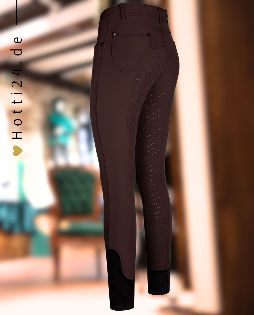 EURO STAR »Reithose ERLa Xantippe FullGrip Coffee
