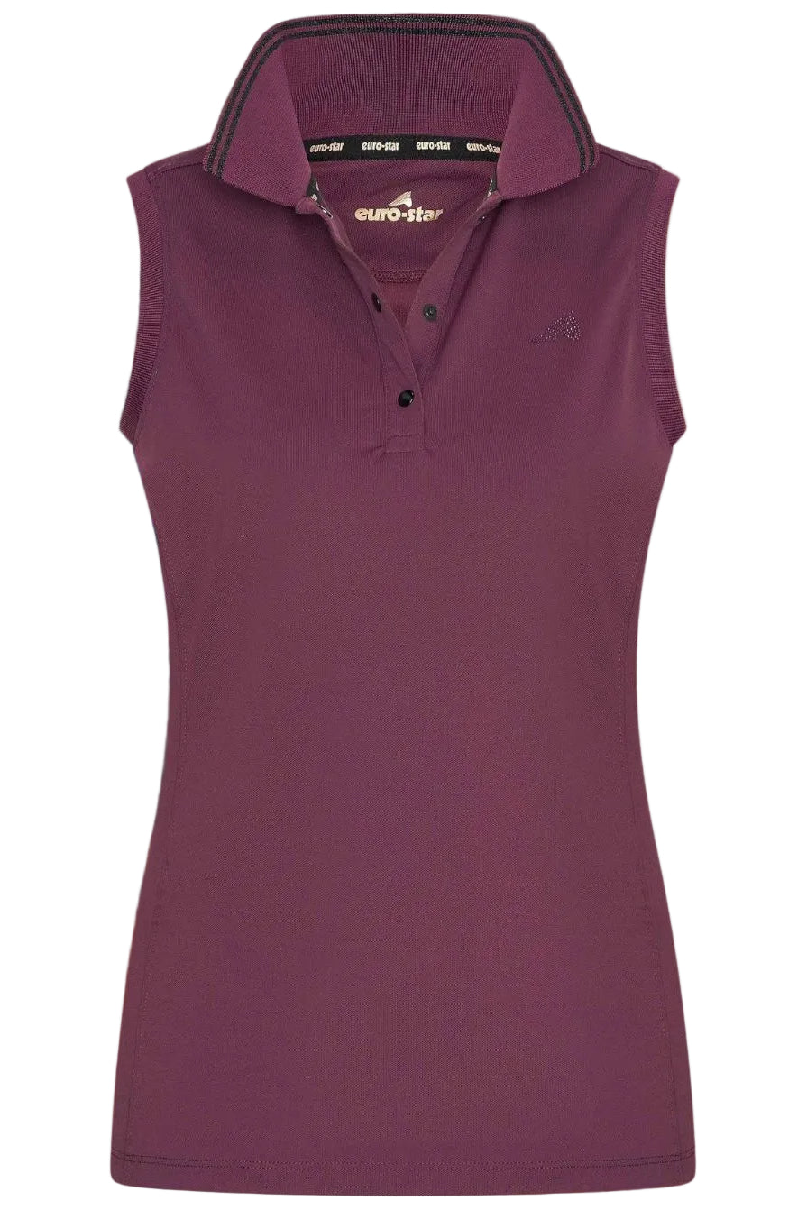 EURO STAR »Polo Shirt Tech ESCarmella Dark Berry