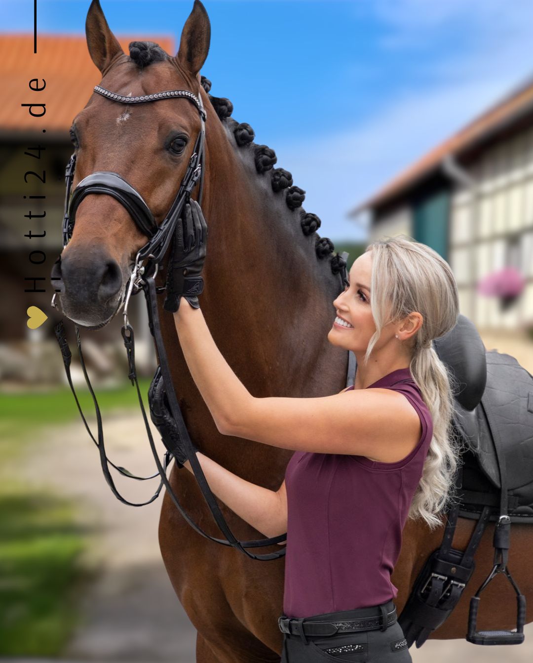 EURO STAR »Poloshirt ESCarmella Dark Berry