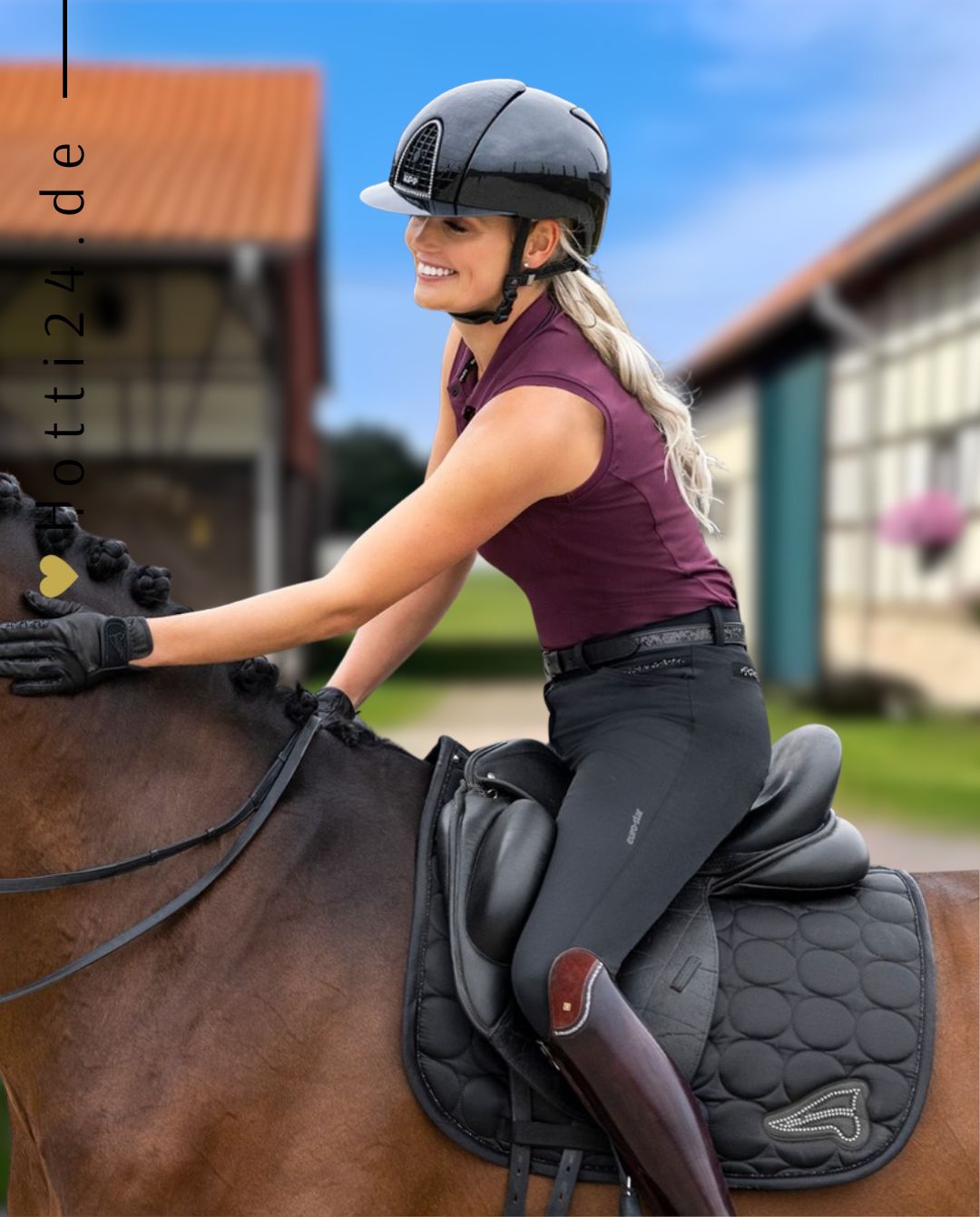 EURO STAR »Poloshirt ESCarmella Dark Berry