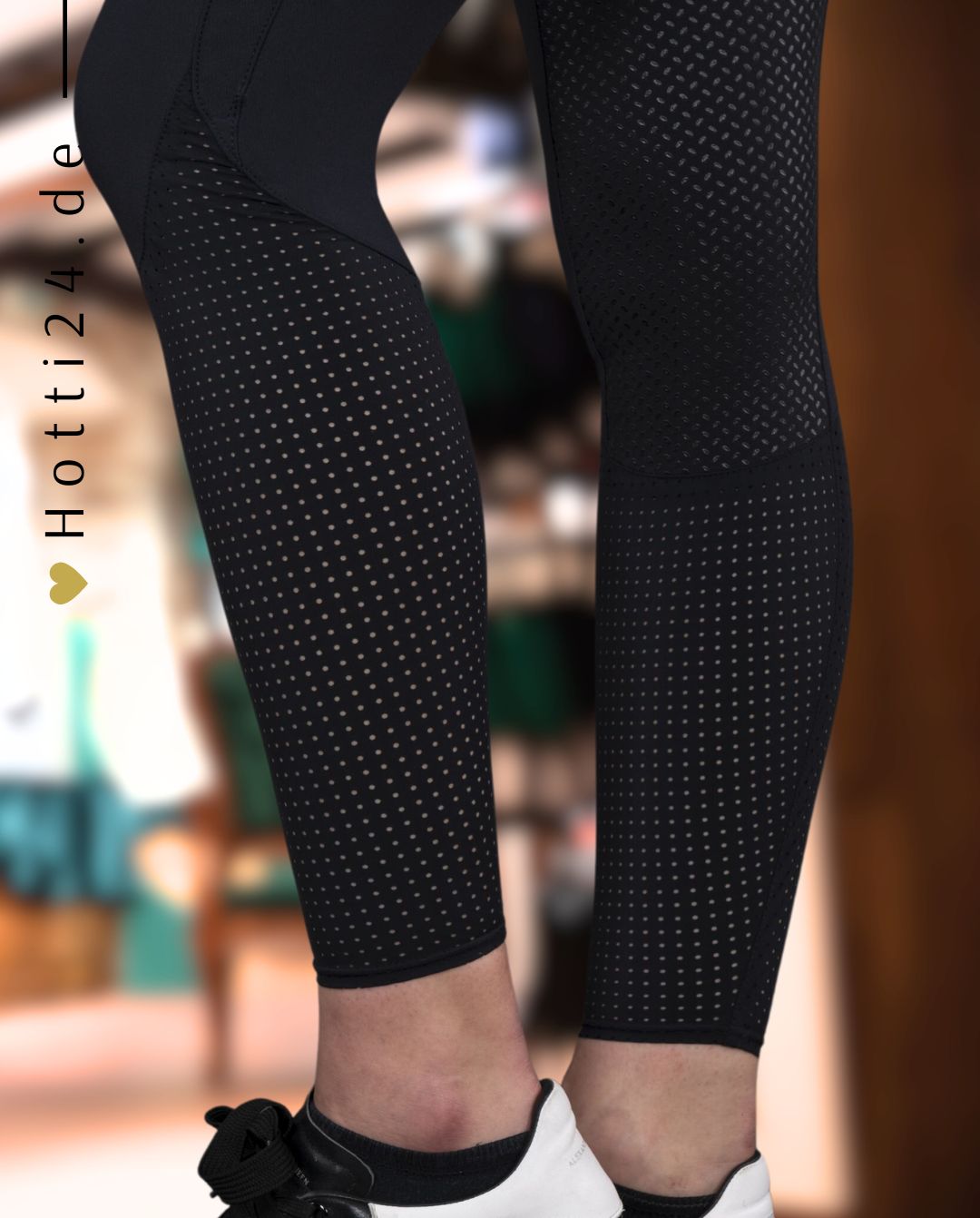 EURO STAR »Reithose ESAirflow FullGrip Black