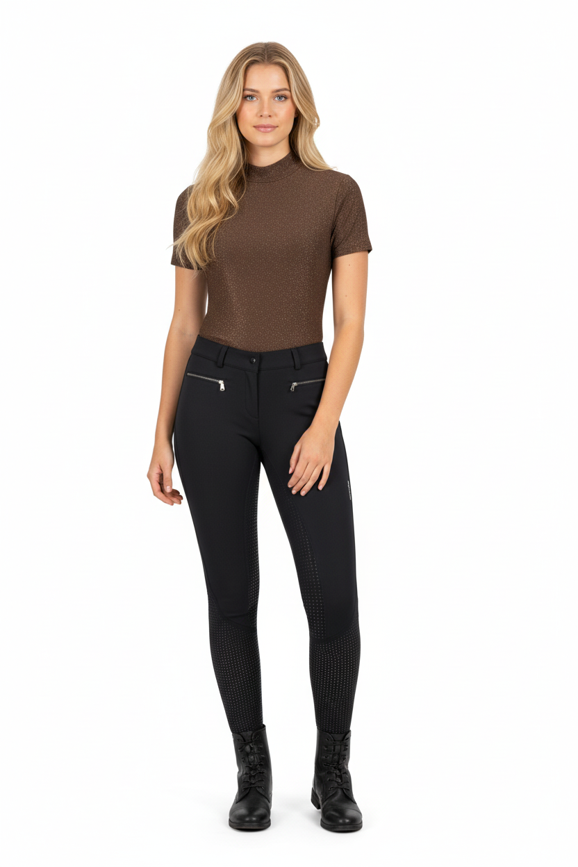 Euro Star »Riding Breeches ESAirflow FullGrip Black