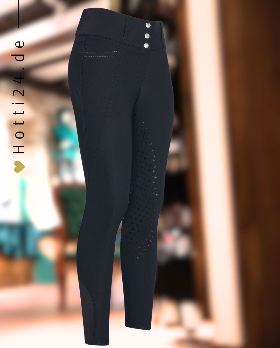 EURO STAR »Reithose ESAmara FullGrip Black