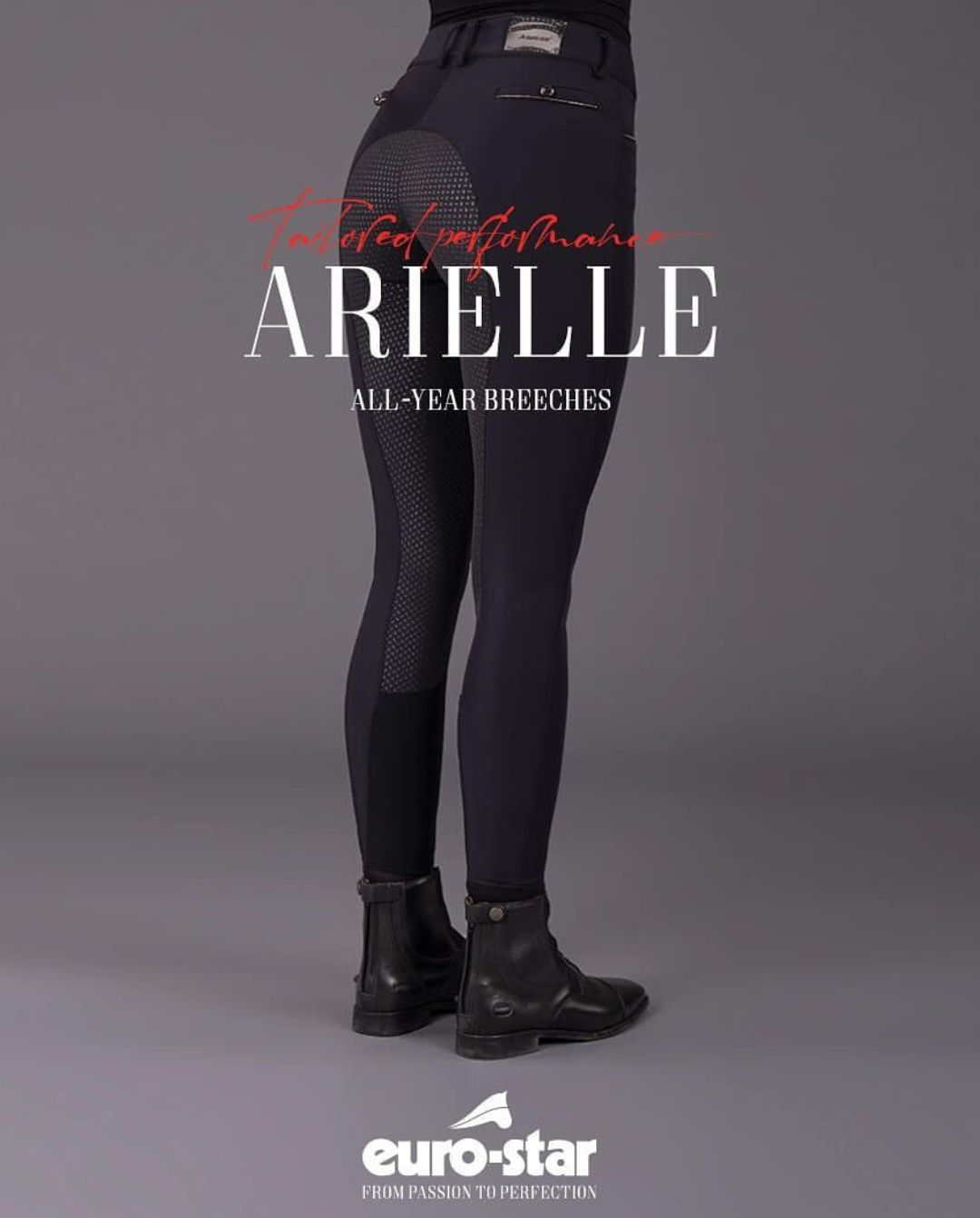 EURO STAR »Reithose ESArielle Grip Connect FullGrip Night