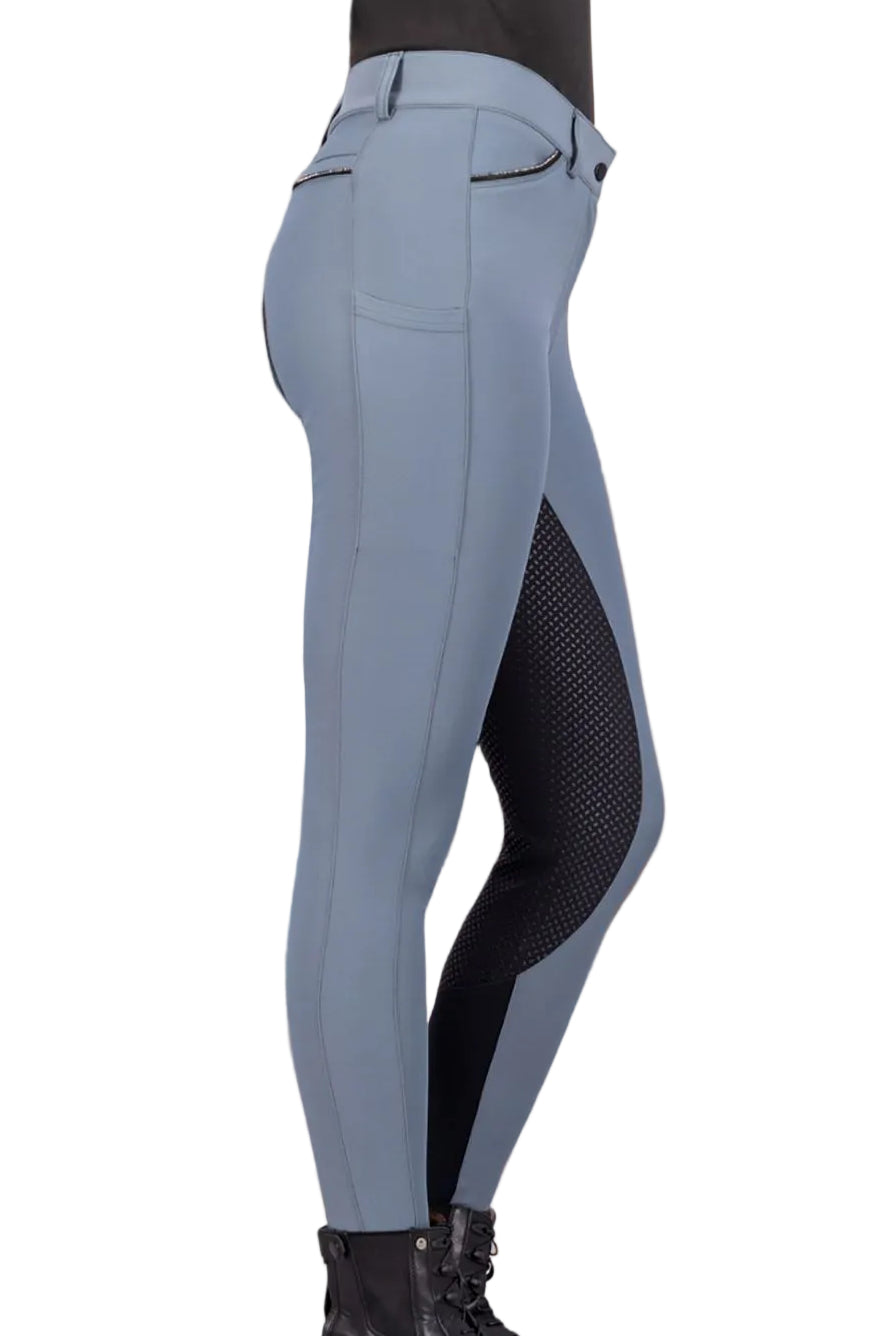 Euro Star »Riding Breeches ESArista Diamond FullGrip Dark Lead