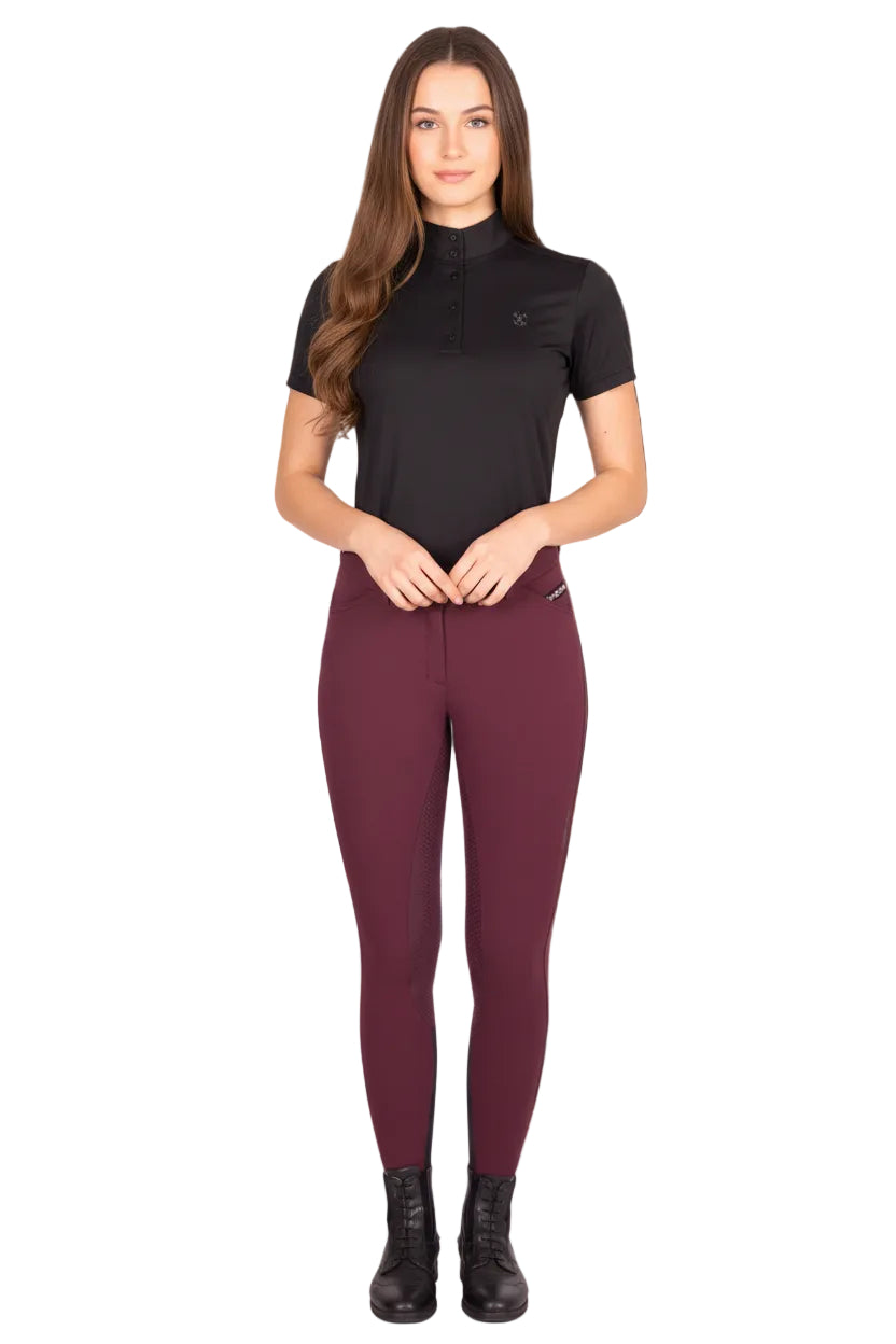 Euro Star »Reithose ESArista Diamond FullGrip Zinfadel