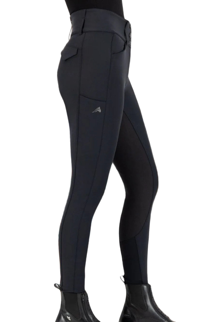 Euro Star "Breeches ESAurelia Grip Connect FullGrip Black