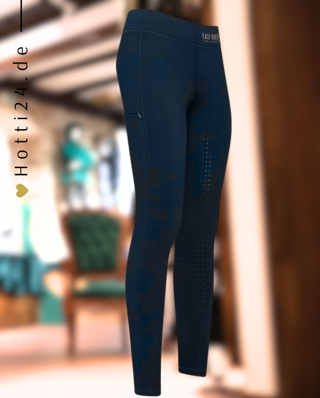 EURO STAR »Reitleggings ESLana FullGrip Navy