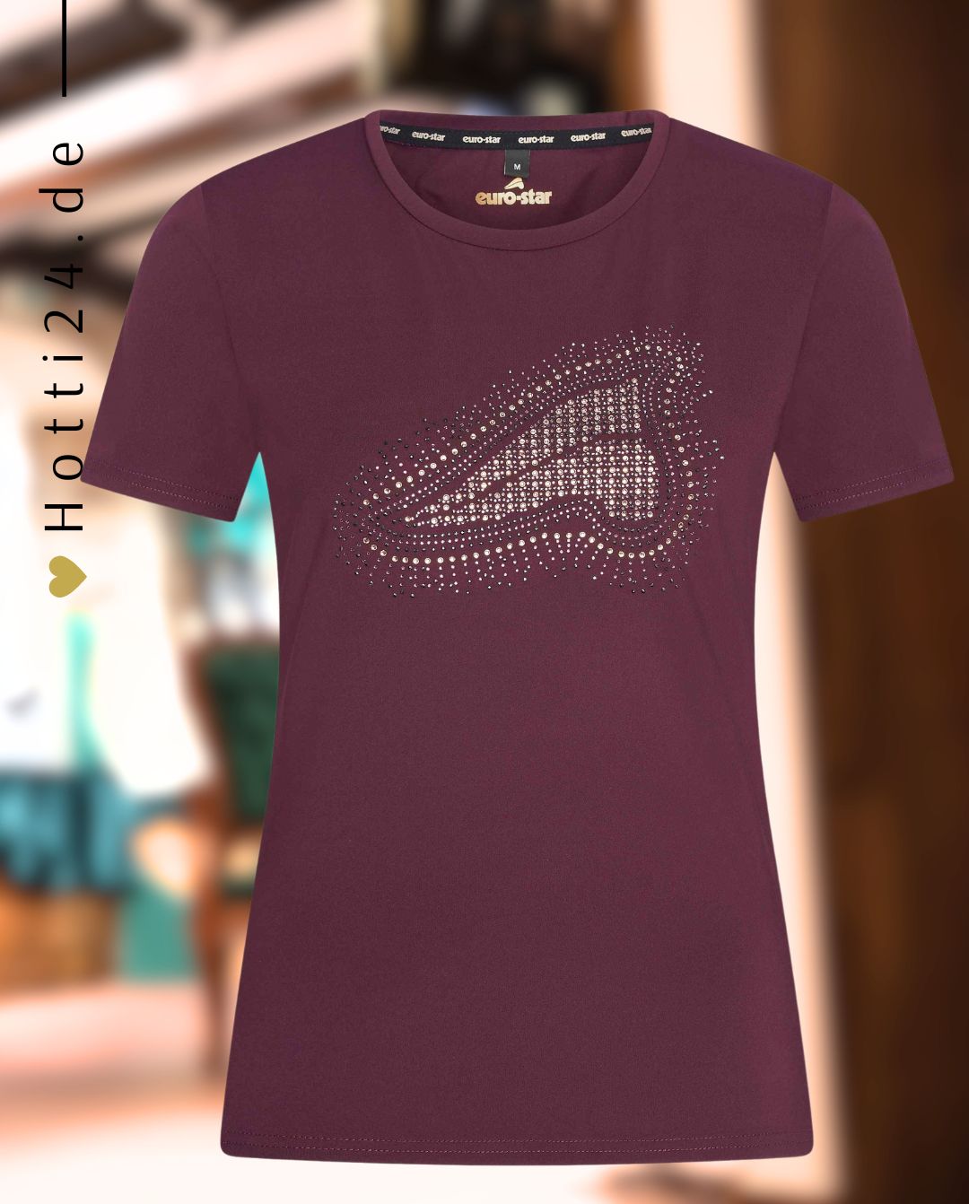 EURO STAR »T-Shirt ESMirella Dark Berry