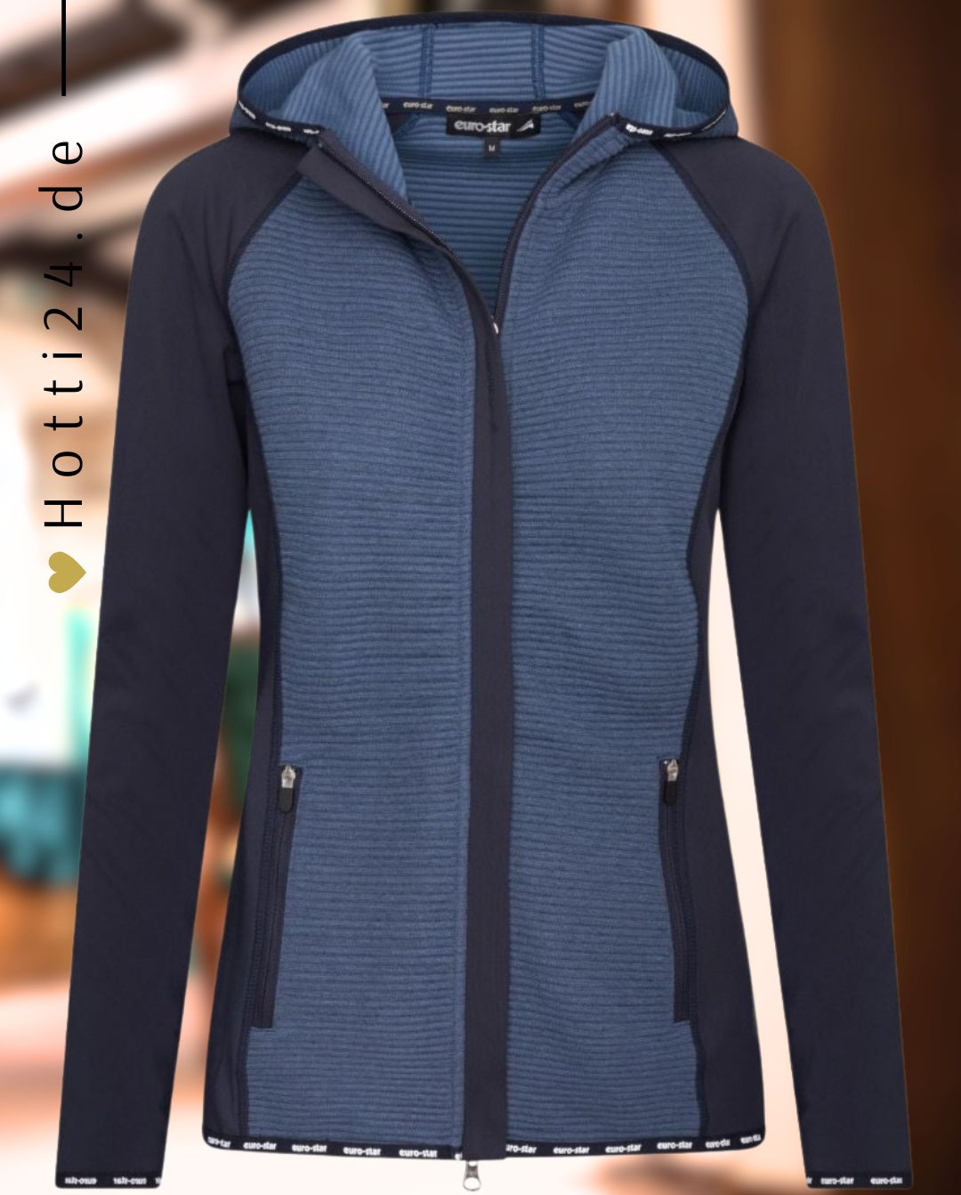 EURO STAR »Trainingsjacke ESBente Digital Blue