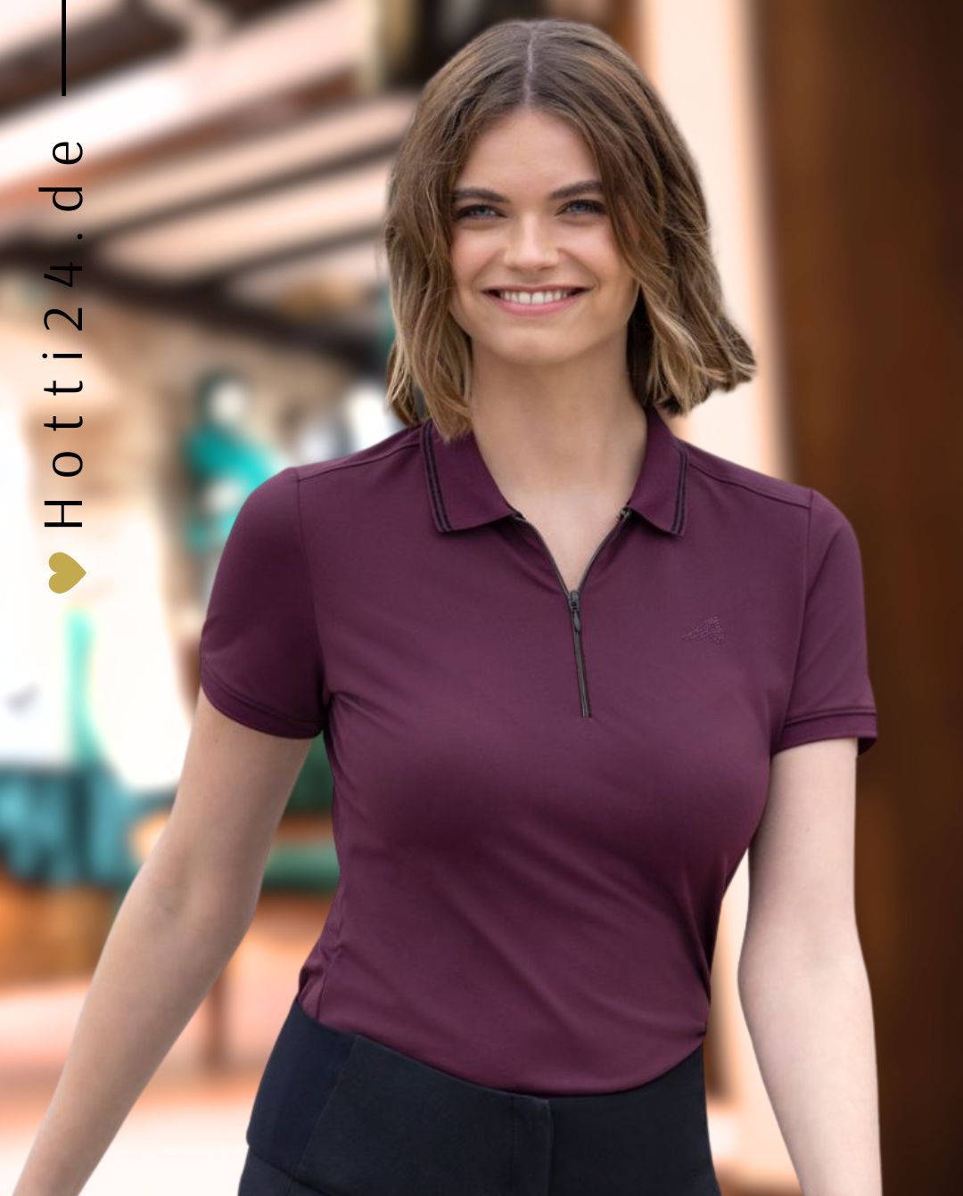 EURO STAR »Trainingsshirt ESGina Dark Berry