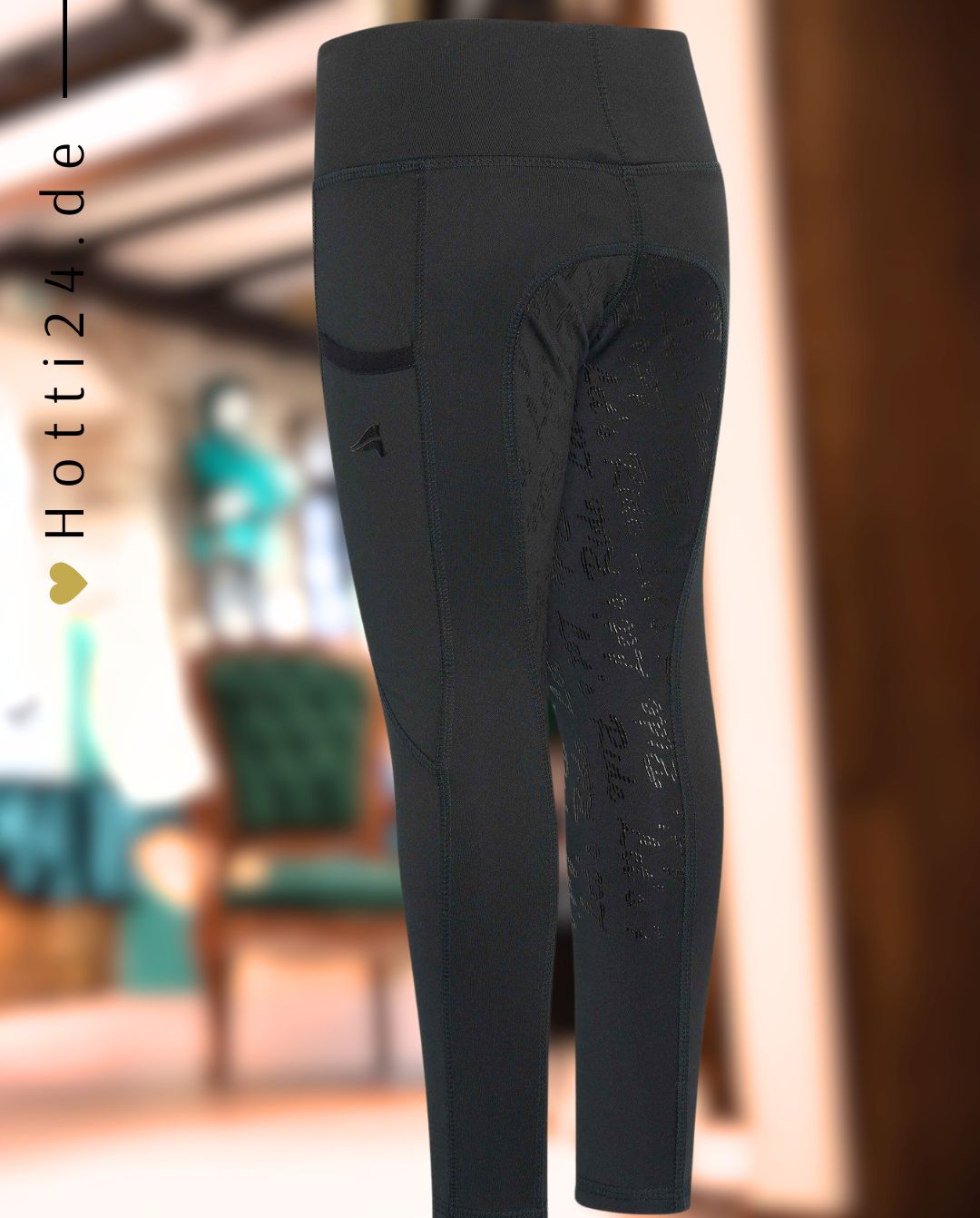 EURO STAR »Reitleggings ESDietse FullGrip Black