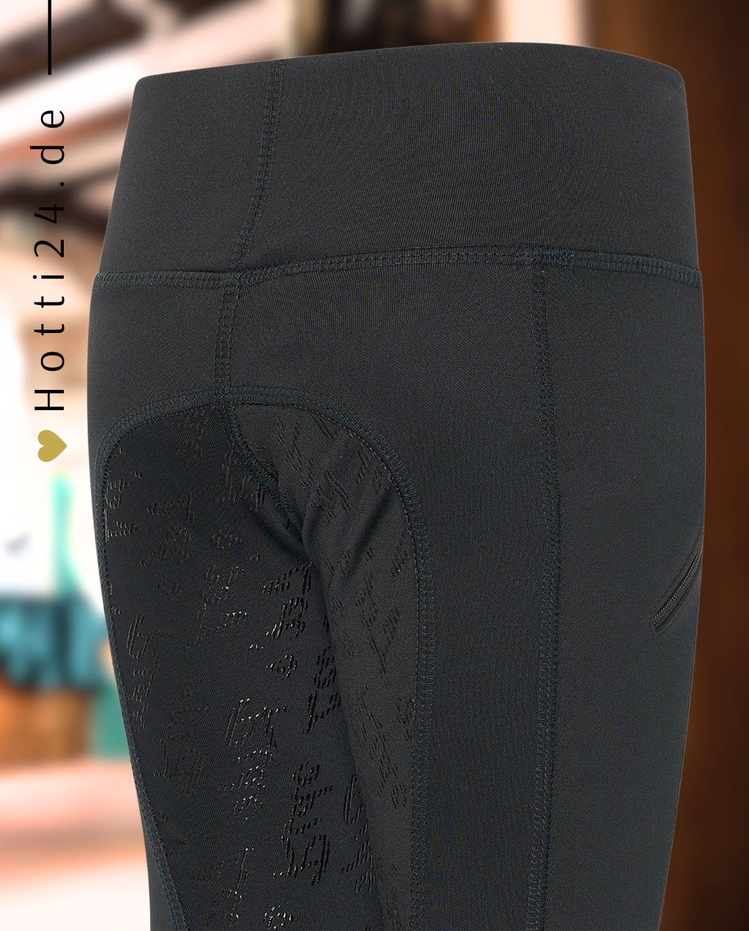 EURO STAR »Reitleggings ESDietse FullGrip Black