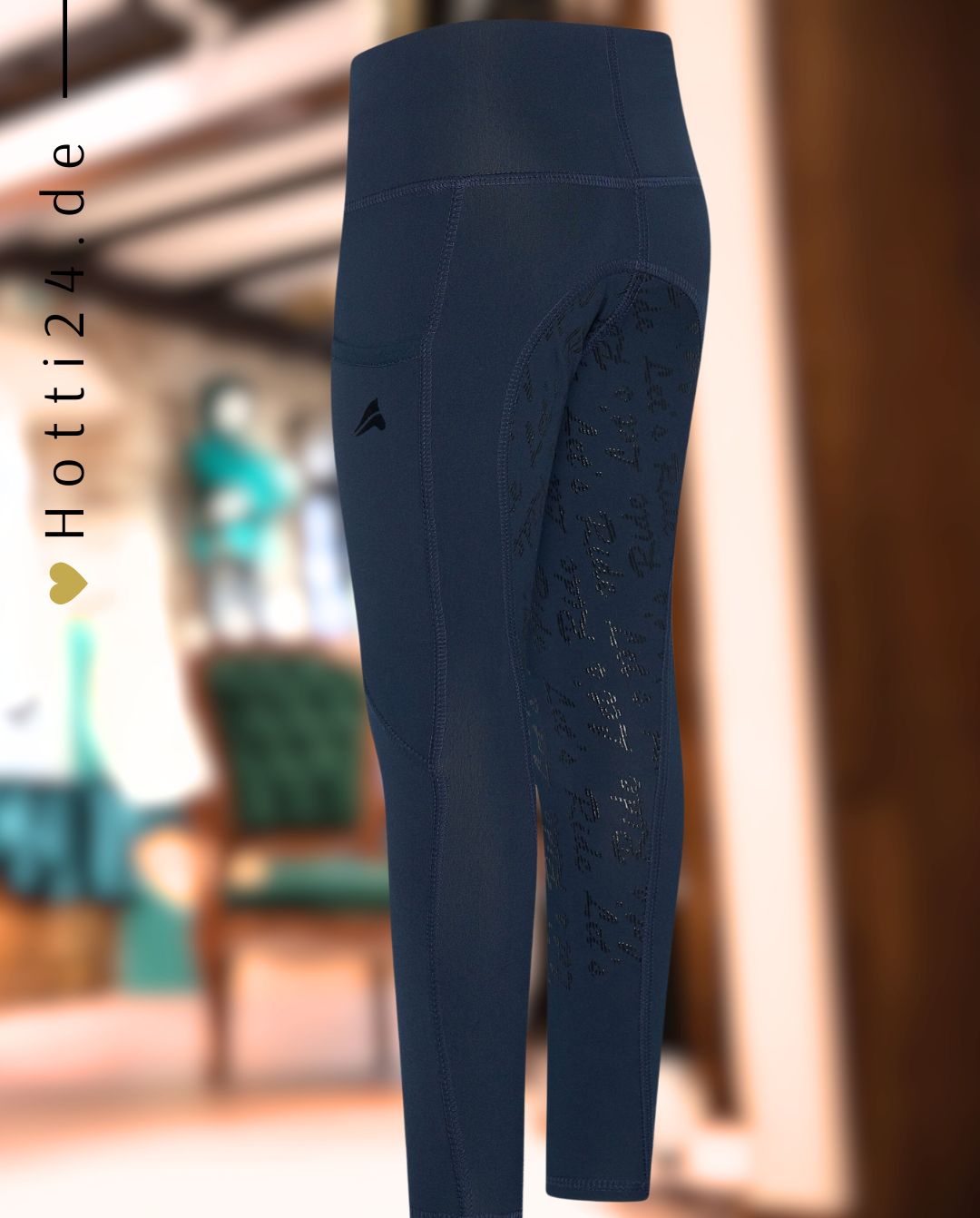 EURO STAR »Reitleggings ESDietse FullGrip Navy