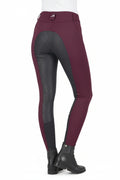 EURO STAR »Reithose ESEquitation Queen FullGrip Dark Berry