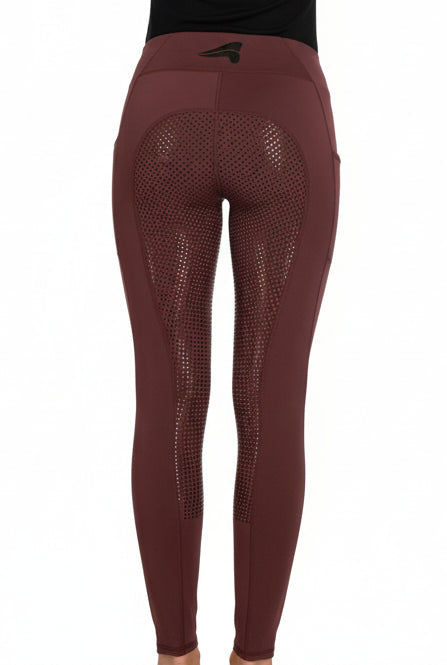 Euro Star »Riding Leggings ESLivia FullGrip Plum
