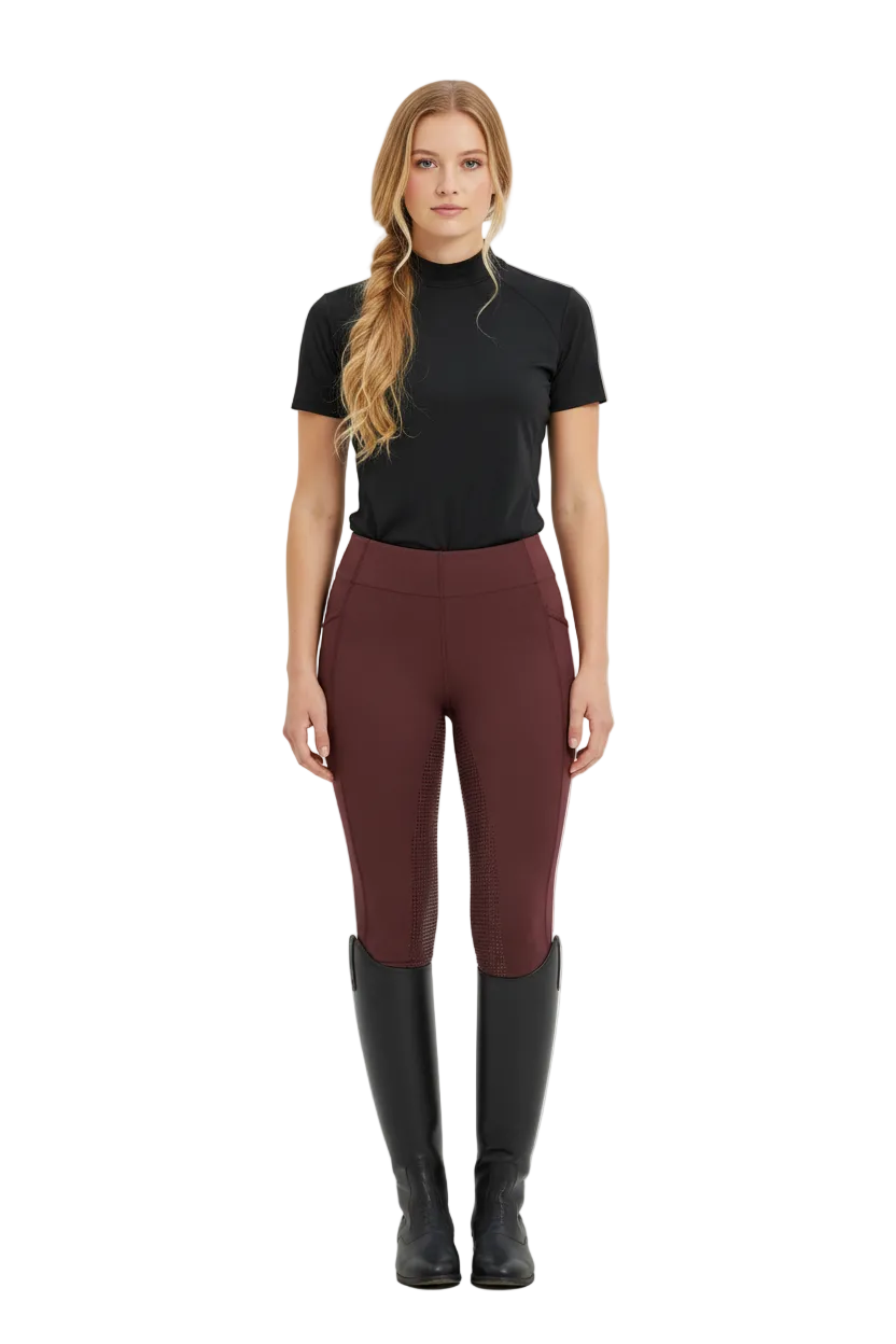 Euro Star »Riding Leggings ESLivia FullGrip Plum