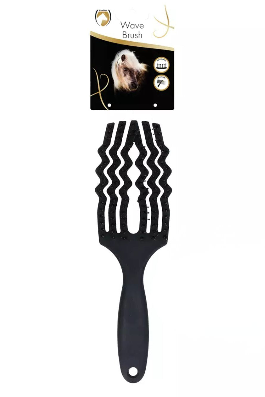 Excellent "Bürste Wave Black