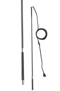 Fleck Longierpeitsche Carbon Teleskop Wickelgriff Schwarz 200 cm