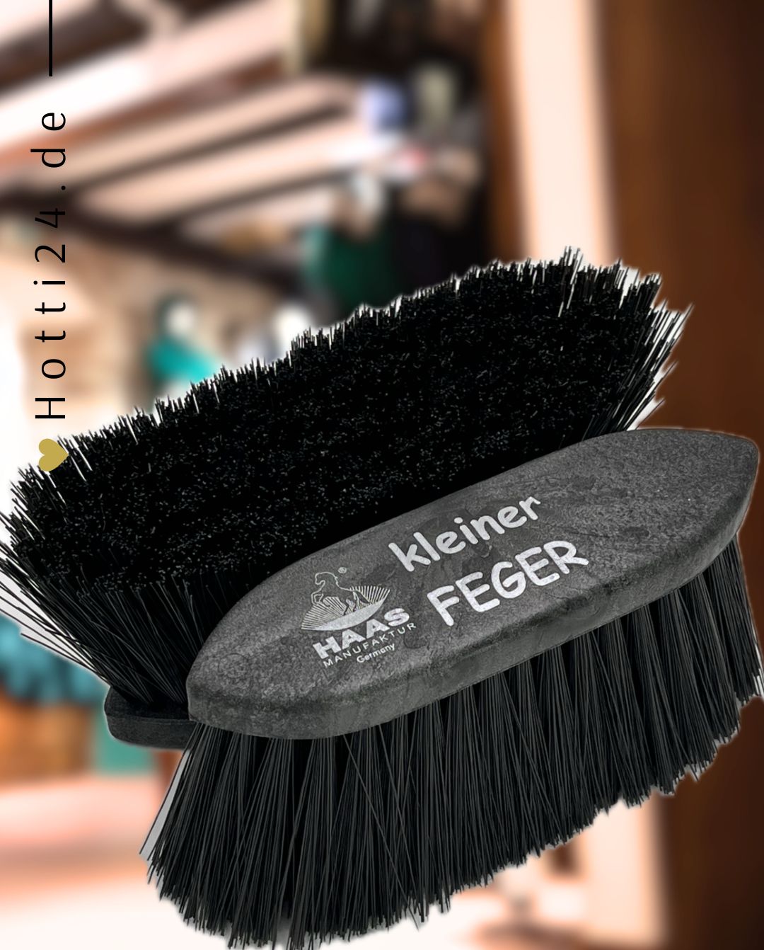 HAAS »Mähnenbürste kleiner Feger