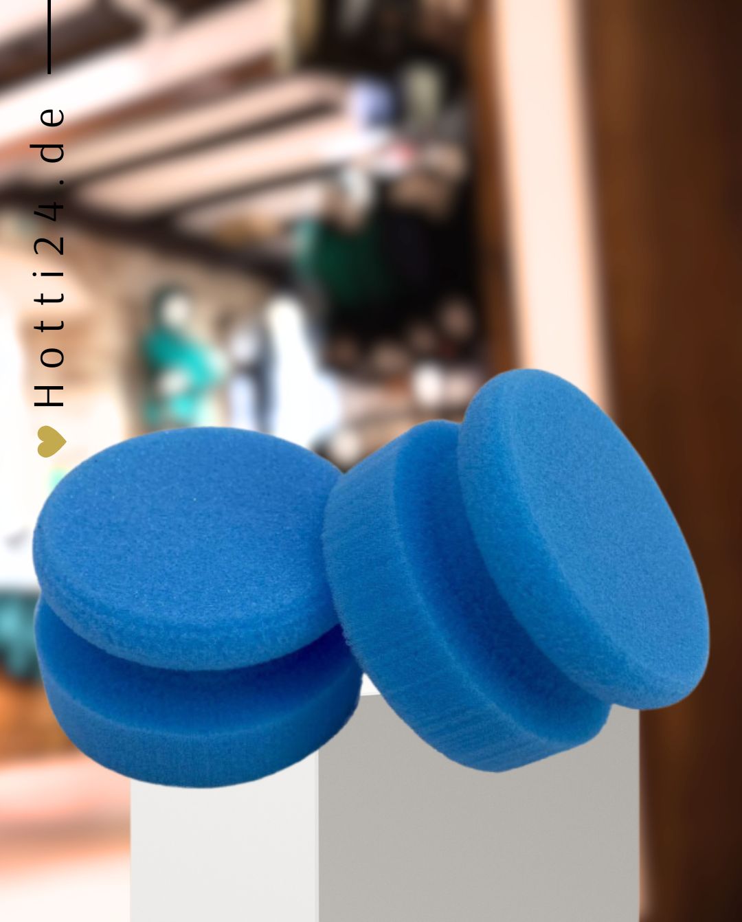 HAAS »Putzschwamm Puck Blau