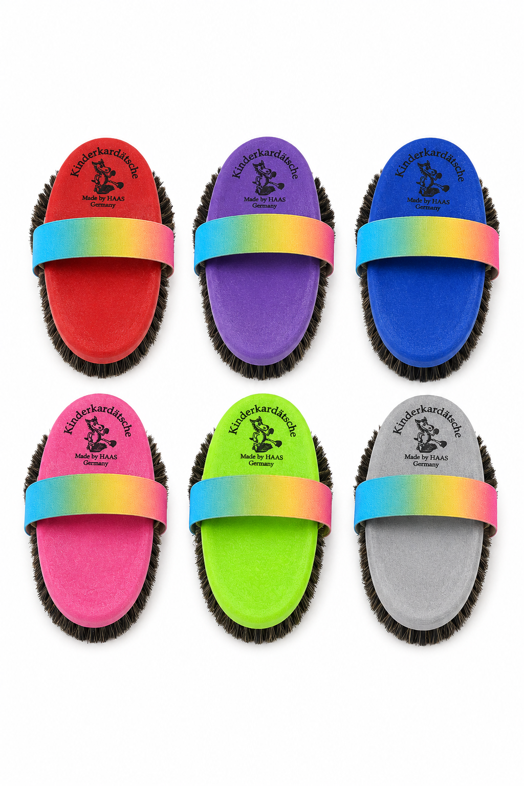 HAAS Mini Kardätsche Regenbogen