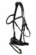 Hans Melzer Bridle Aachen incl. Reins Patent Black 🚩Manufacturer Pictures 🚩TS-AASSSL