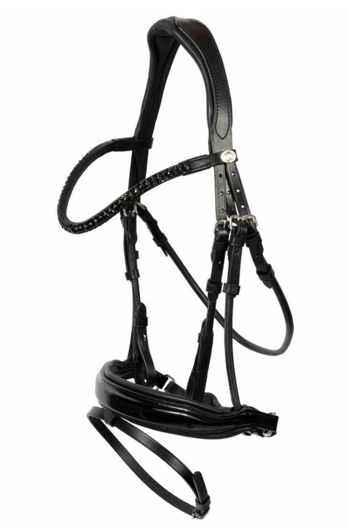 hans-melzer-pferde-trense-aachen-inkl-zuegel-lack-black