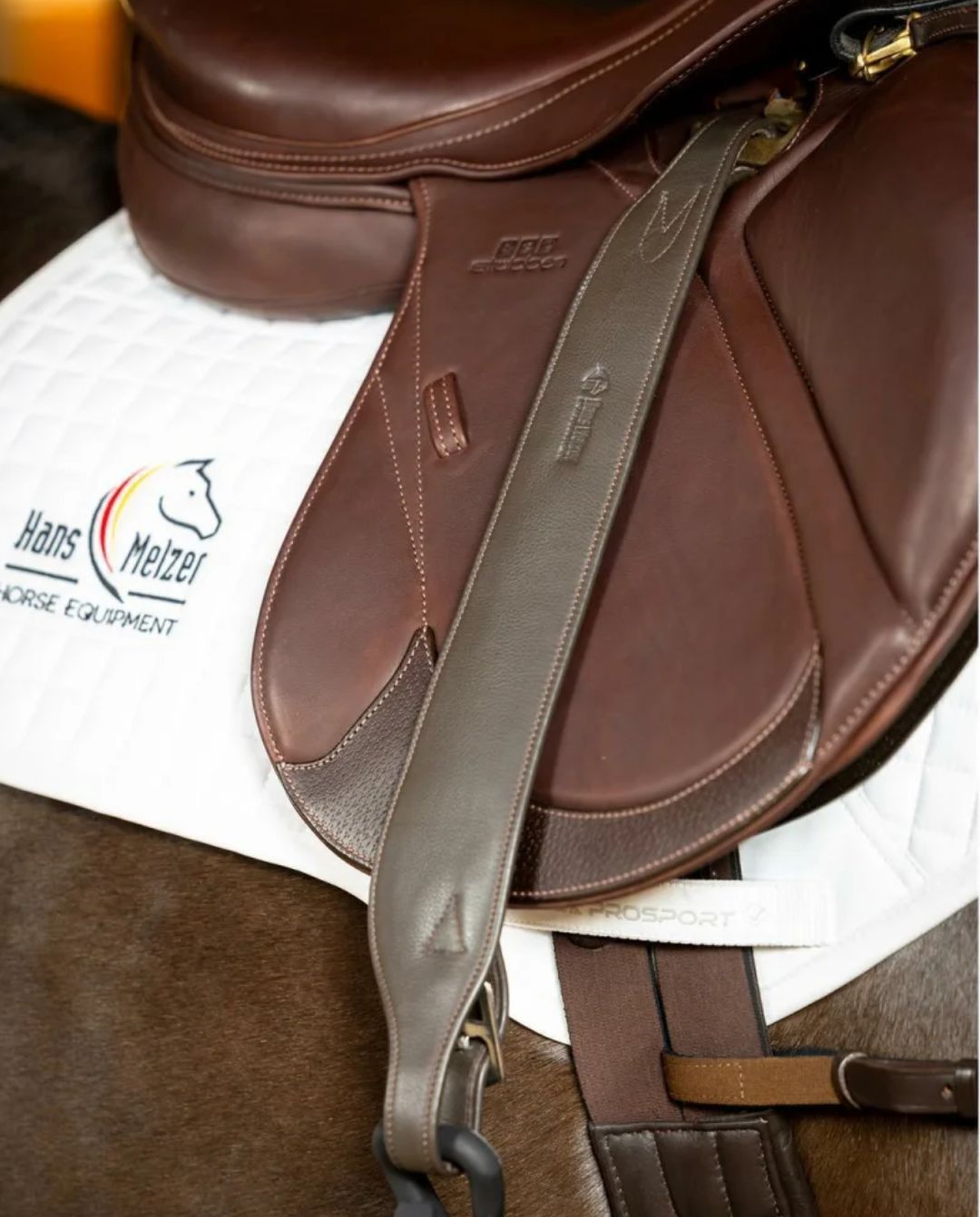 HANS MELZER »Steigbügelriemen Softtouch Mono Jump Brown