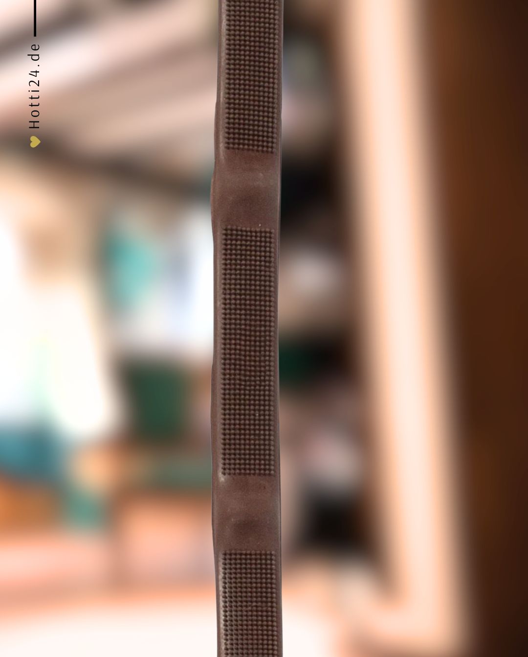 Hans Melzer »Zügel Ultragrip Gummi Brown