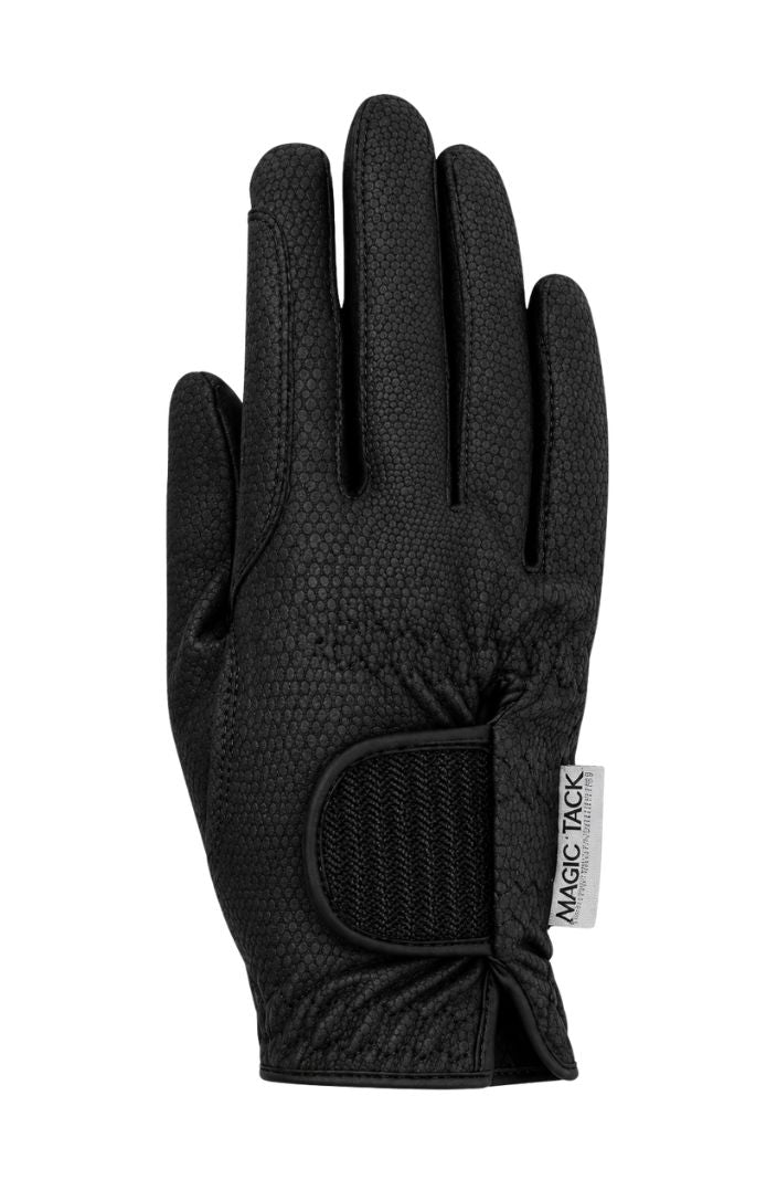 Hauke Schmidt Reithandschuhe A Touch of Magic Tack Schwarz rechts Hand